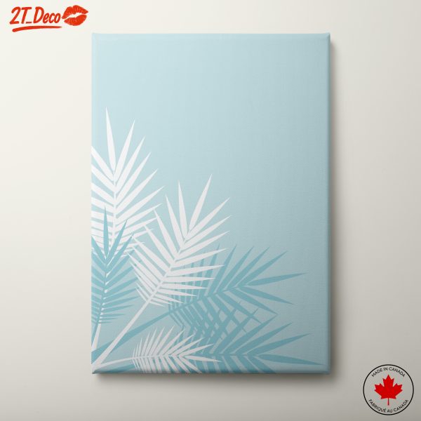 Elegant Minimalist Botanical Palm Art