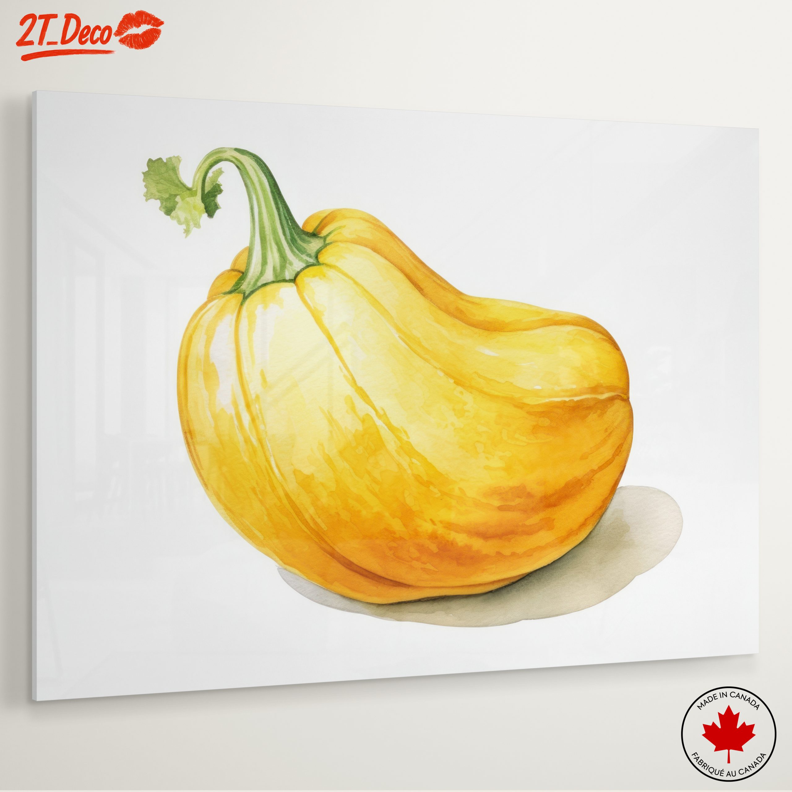 Vibrant Abstract Squash Artwork - Image 6