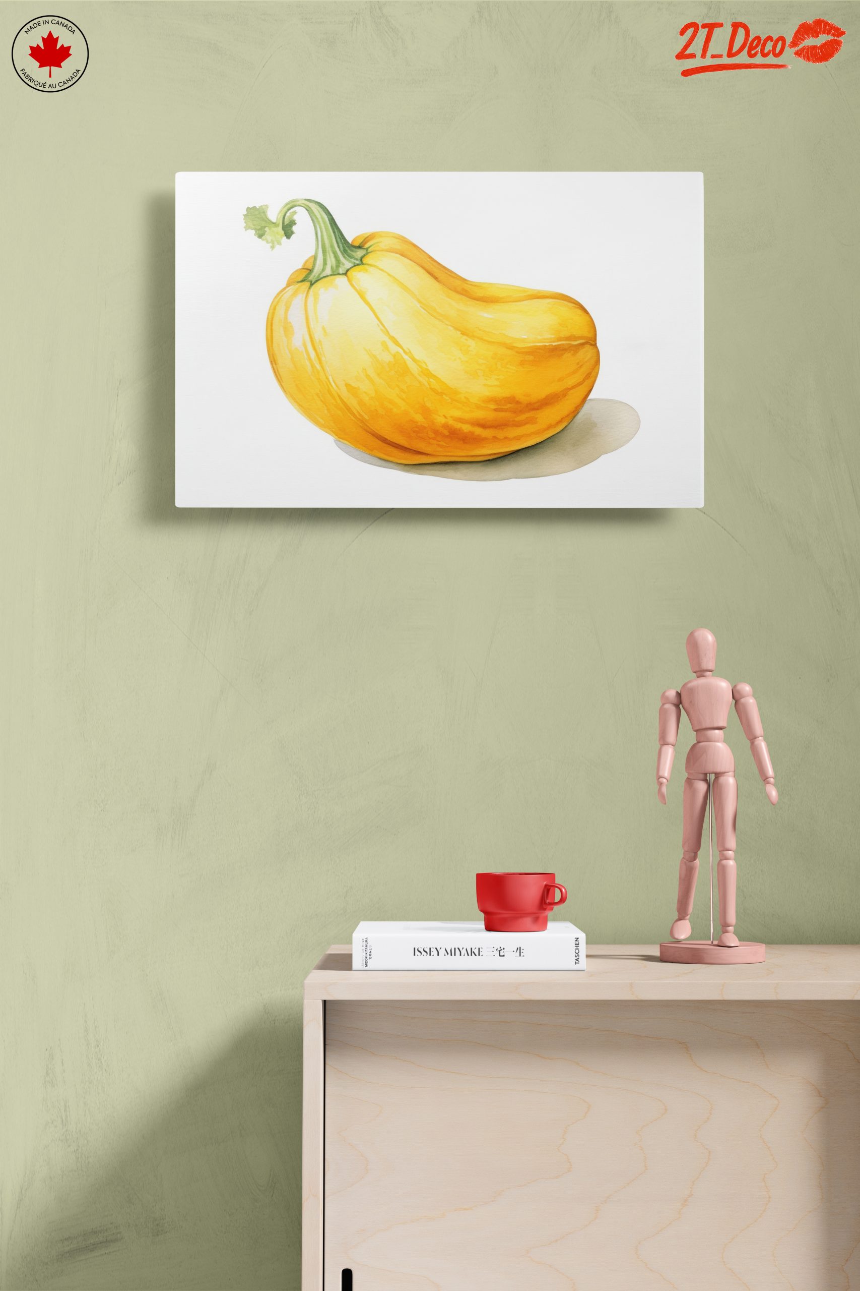 Vibrant Abstract Squash Artwork - Image 14