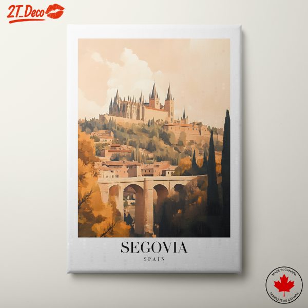 Beautiful Segovia Landscape Art