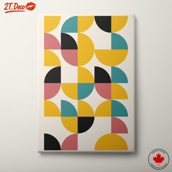 Colorful Geometric Abstract Art for Modern Spaces 2