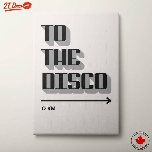 Vintage Disco Style Wall Art