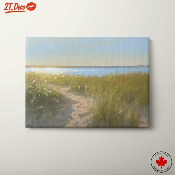 Tranquil Coastal Island Landscape