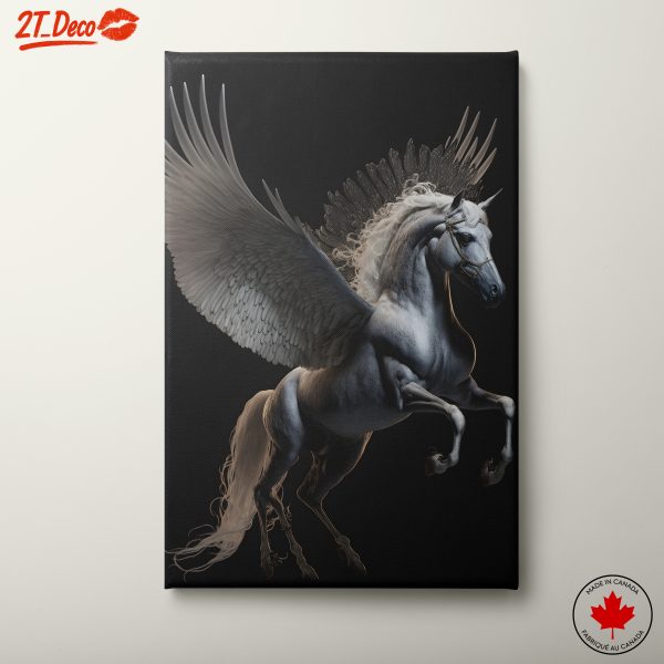 Winged Horse Fantasy Creature Art