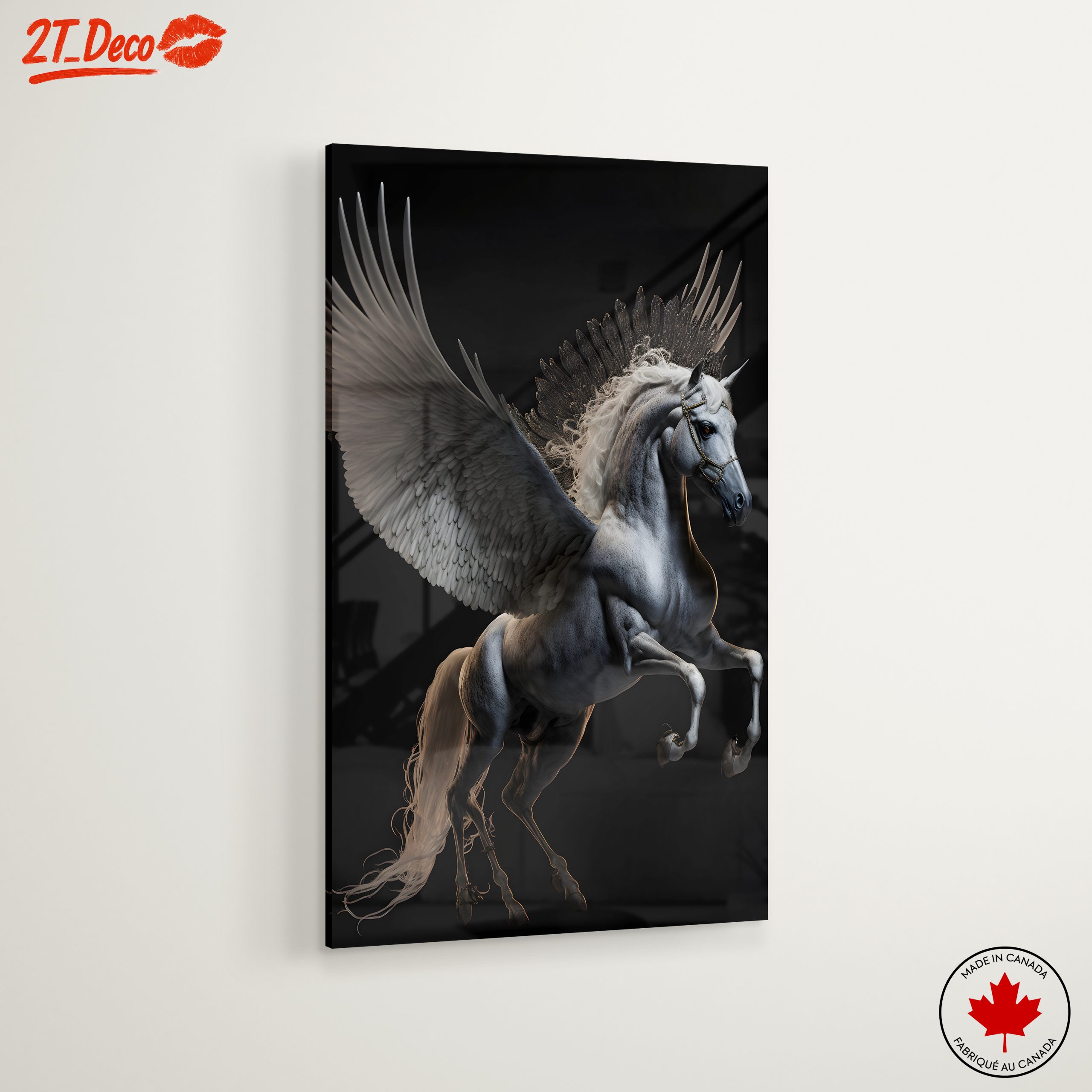 Winged Horse Fantasy Creature Art - Image 6