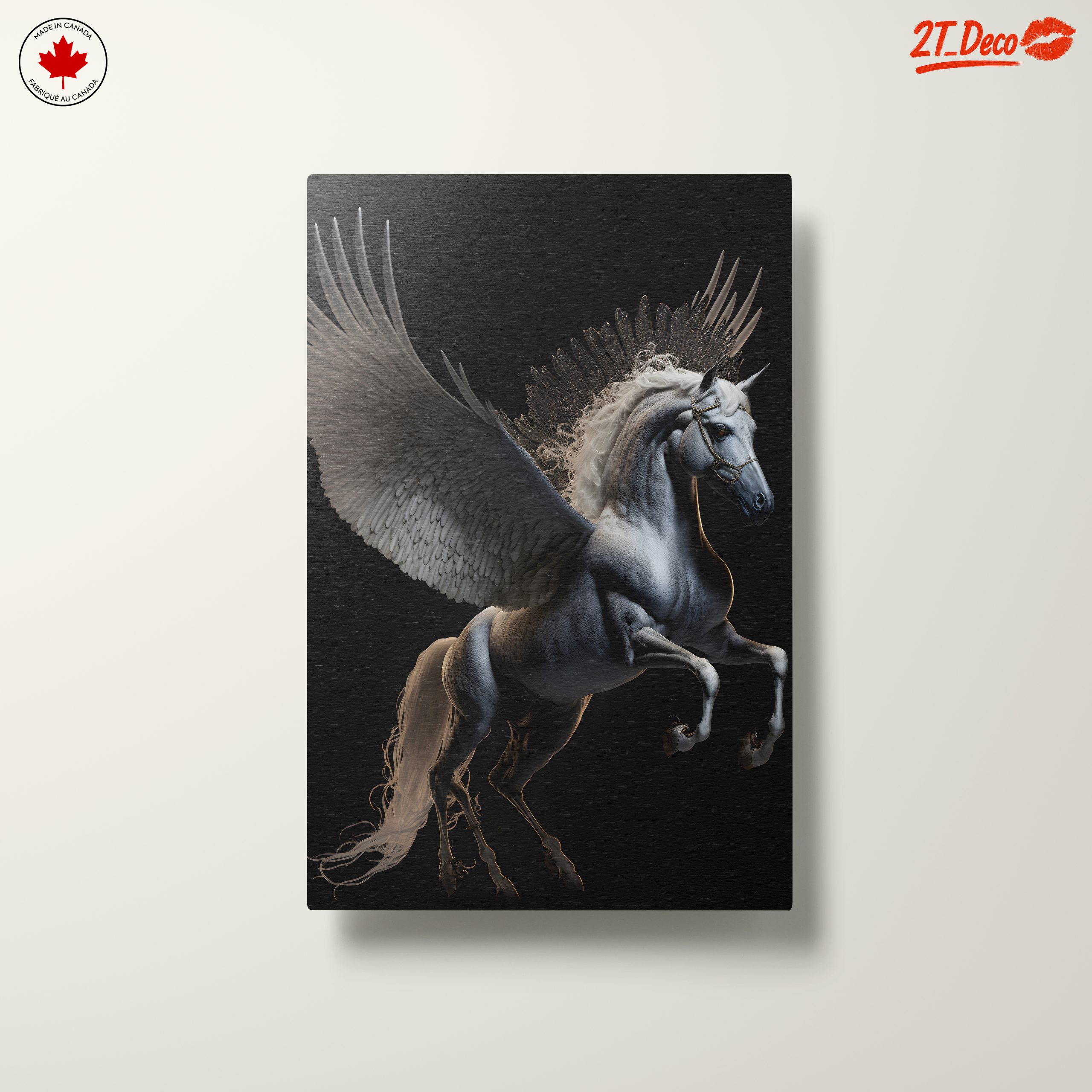 Winged Horse Fantasy Creature Art - Image 10