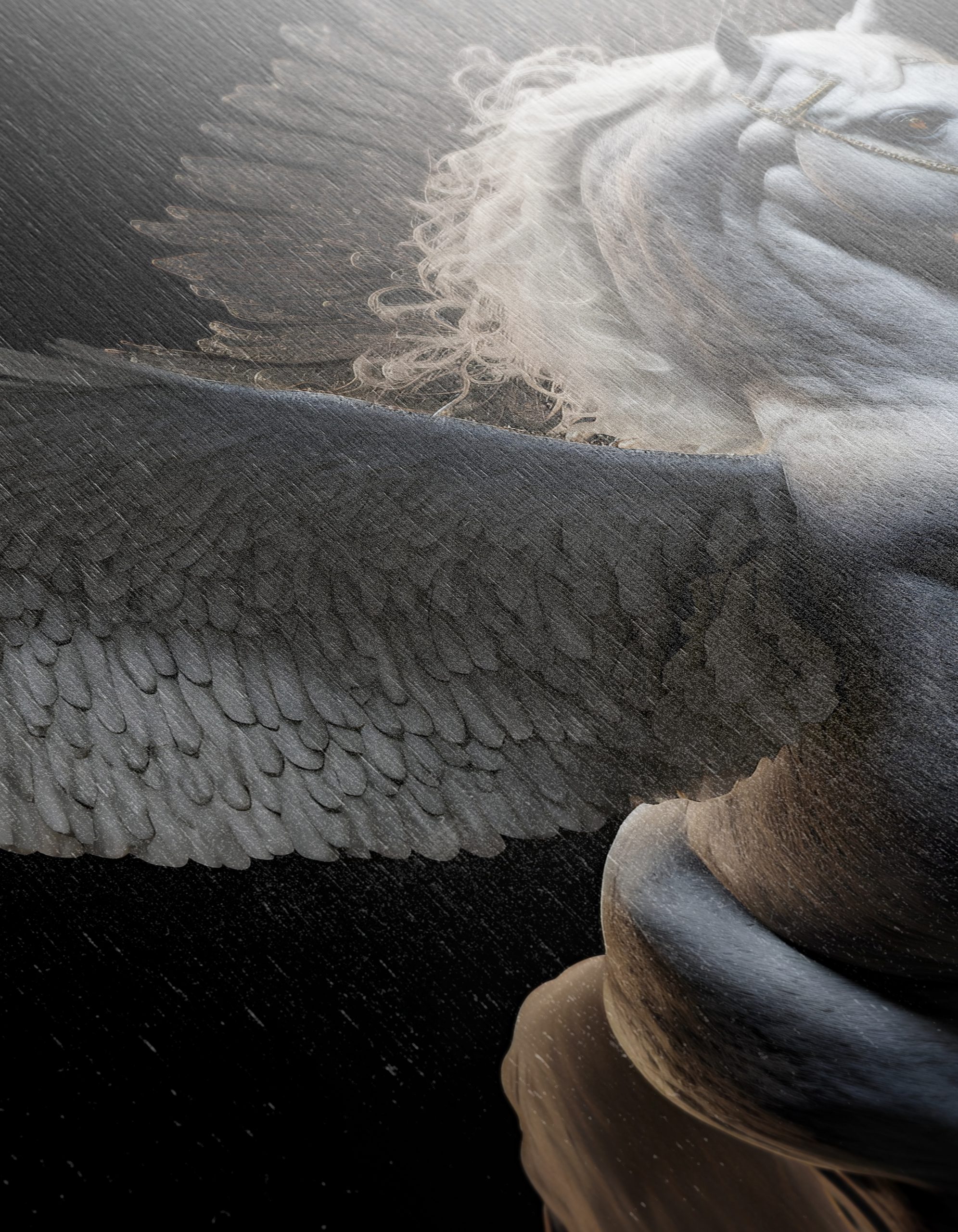 Winged Horse Fantasy Creature Art - Image 12