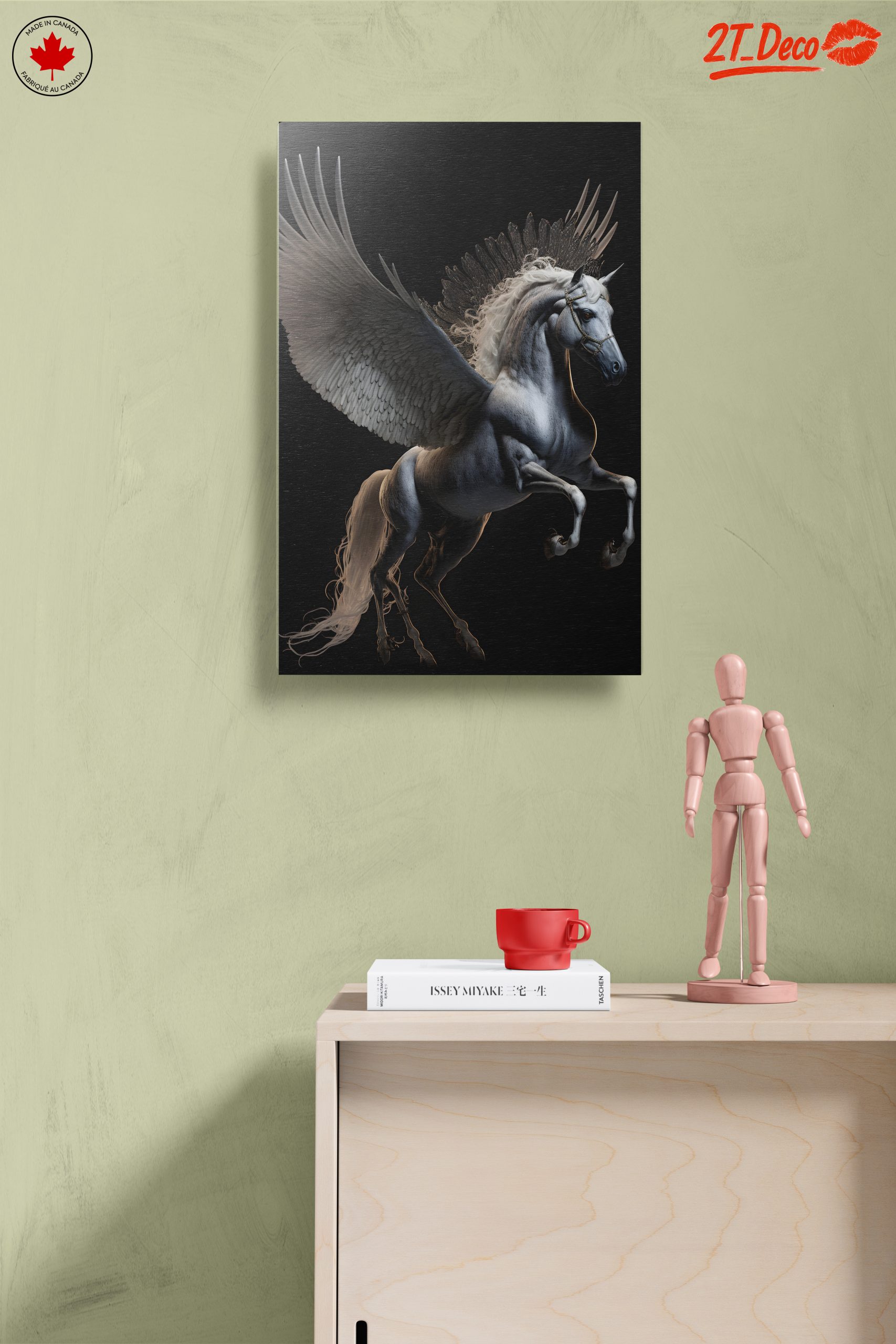 Winged Horse Fantasy Creature Art - Image 14