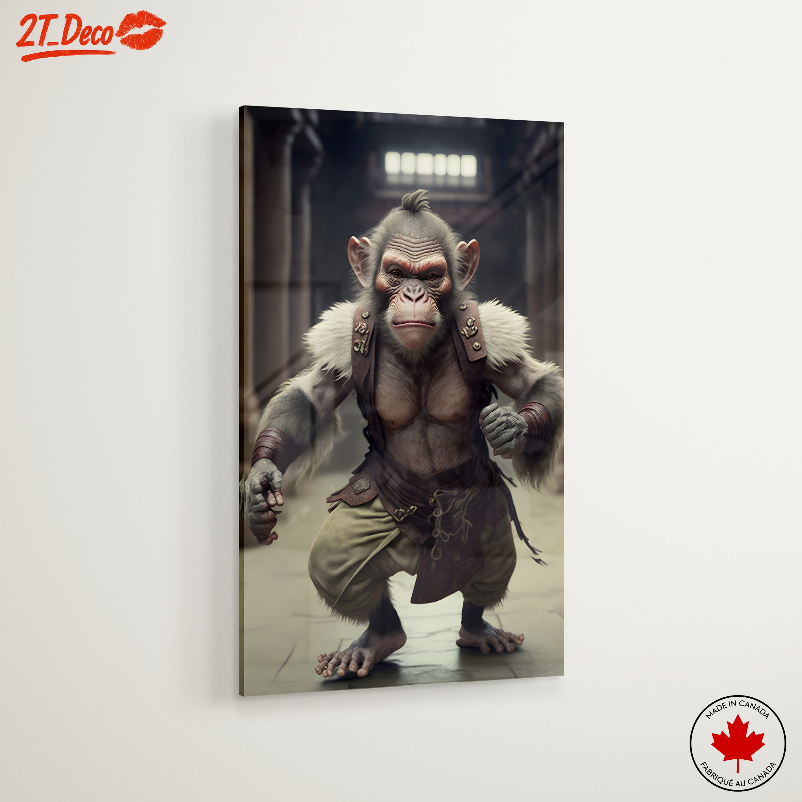 Stylized Monkey Character Illustration - Image 6
