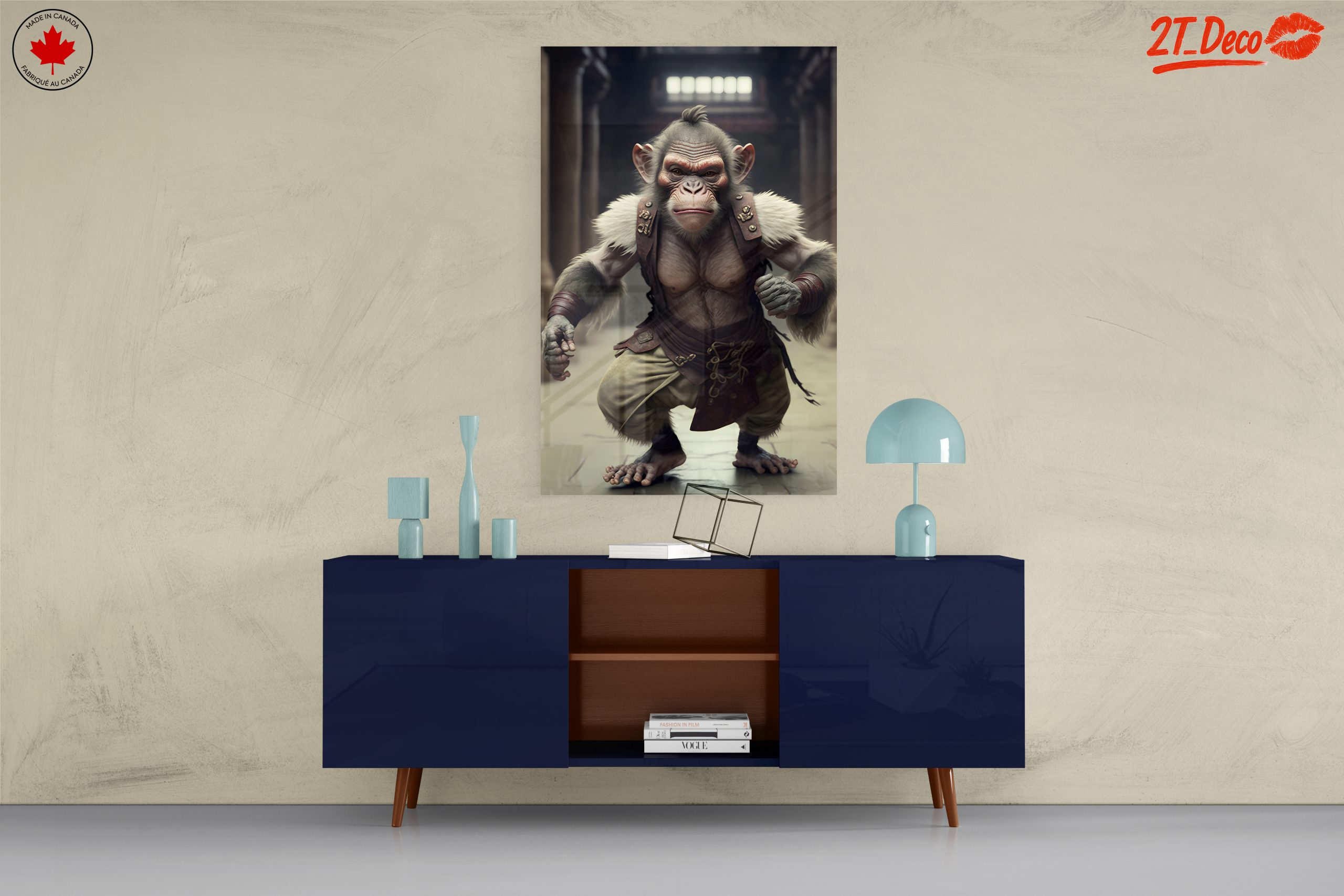 Stylized Monkey Character Illustration - Image 8