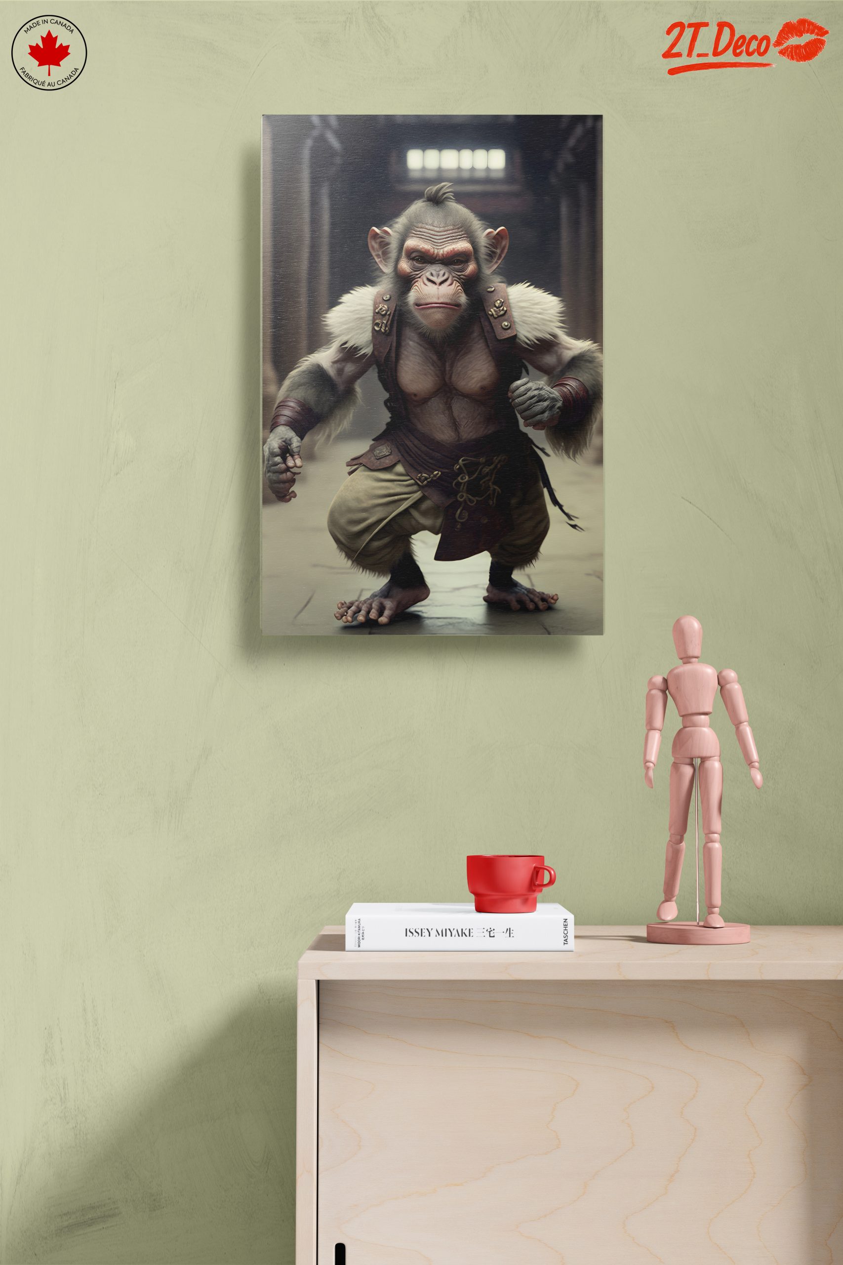 Stylized Monkey Character Illustration - Image 14