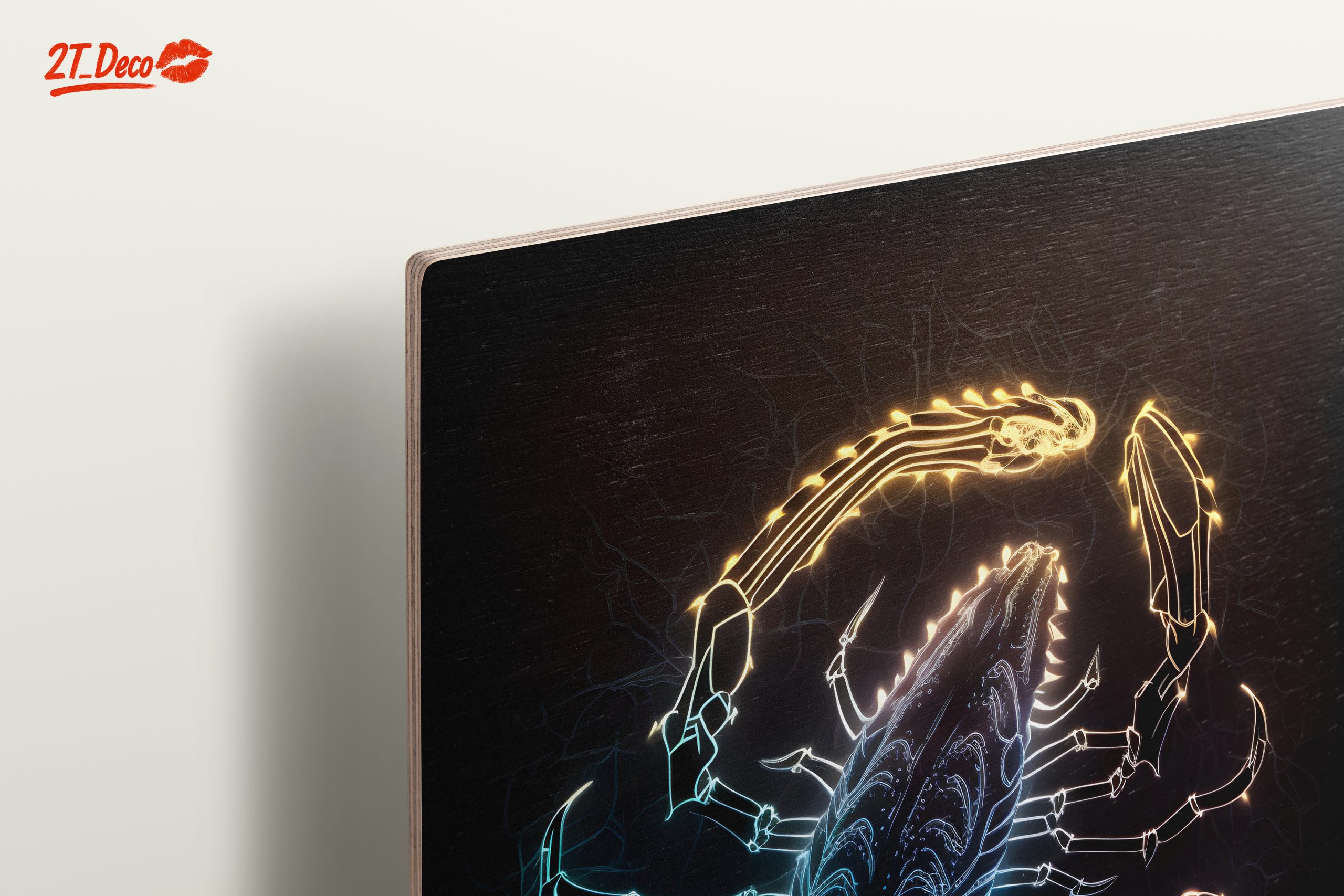 Vibrant Neon Scorpion Artwork - Image 15