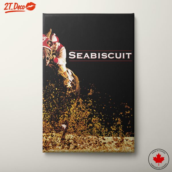Seabiscuit Racing Dynamic Sports Art