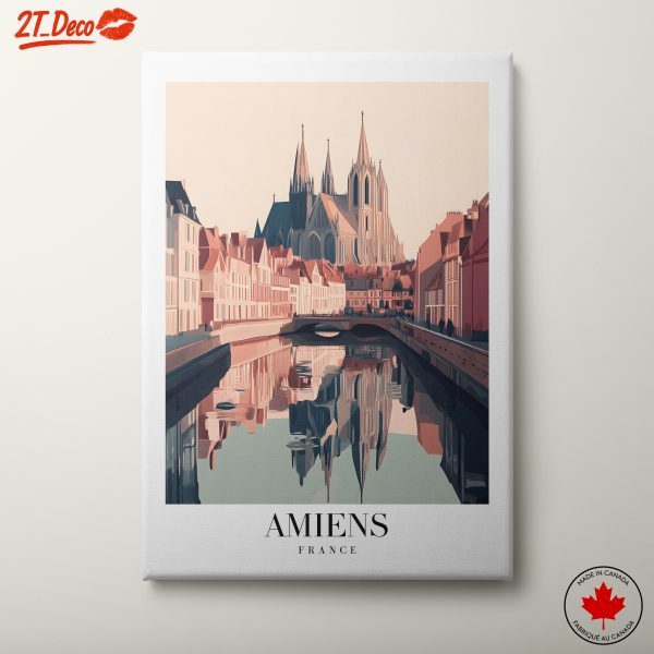 Amiens Cityscape with Reflection