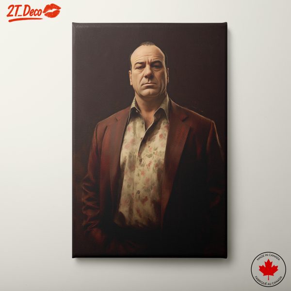 Contemporary Character Artwork Featuring Dramatic Portrait