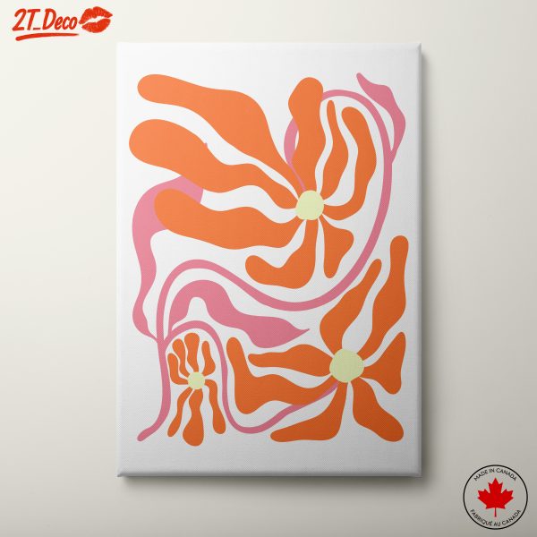 Playful Floral Arrangement Artwork