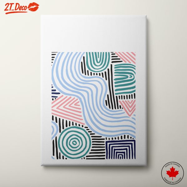 Colorful Abstract Geometric Design