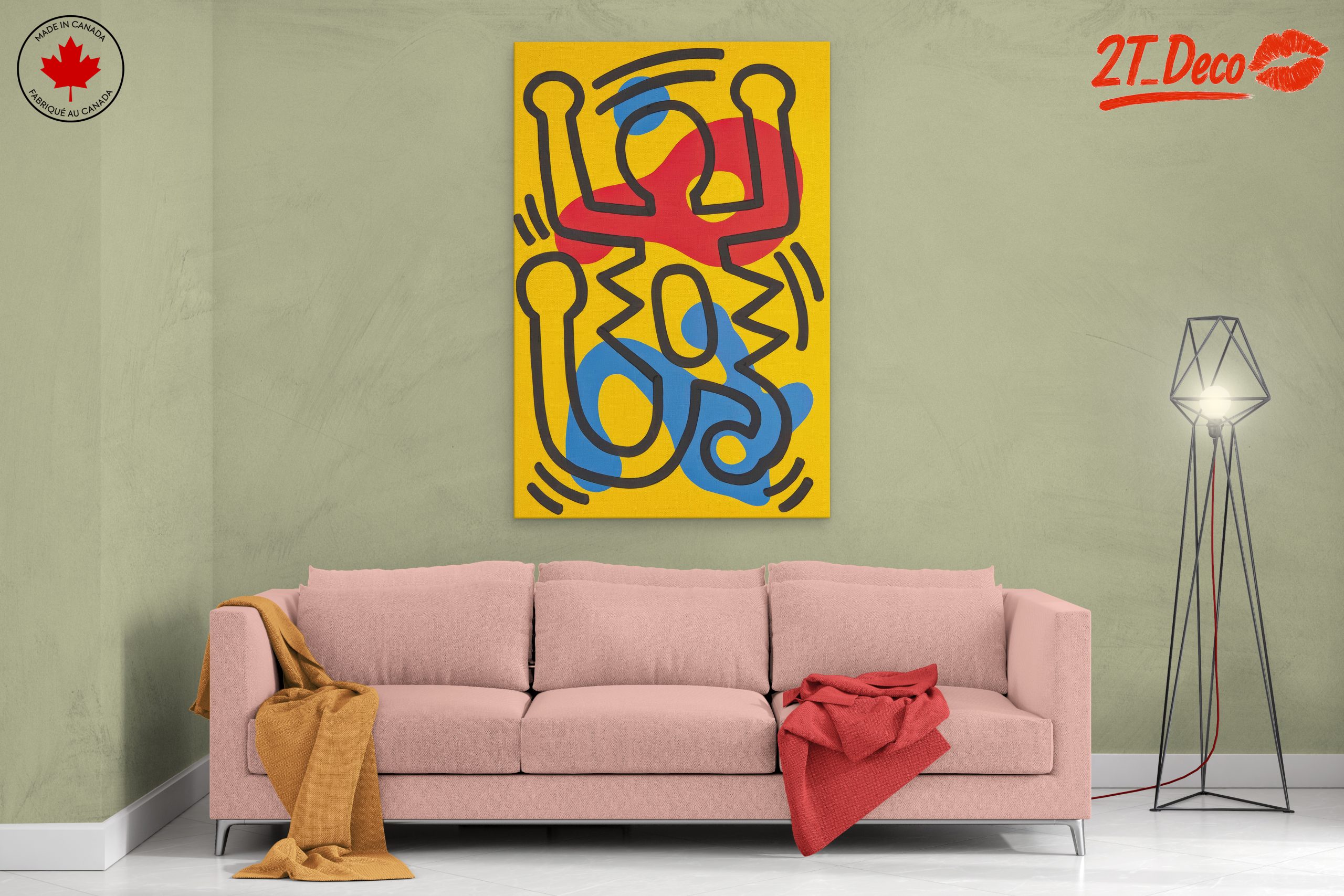 Vibrant Contemporary Pop Art Design - Image 2