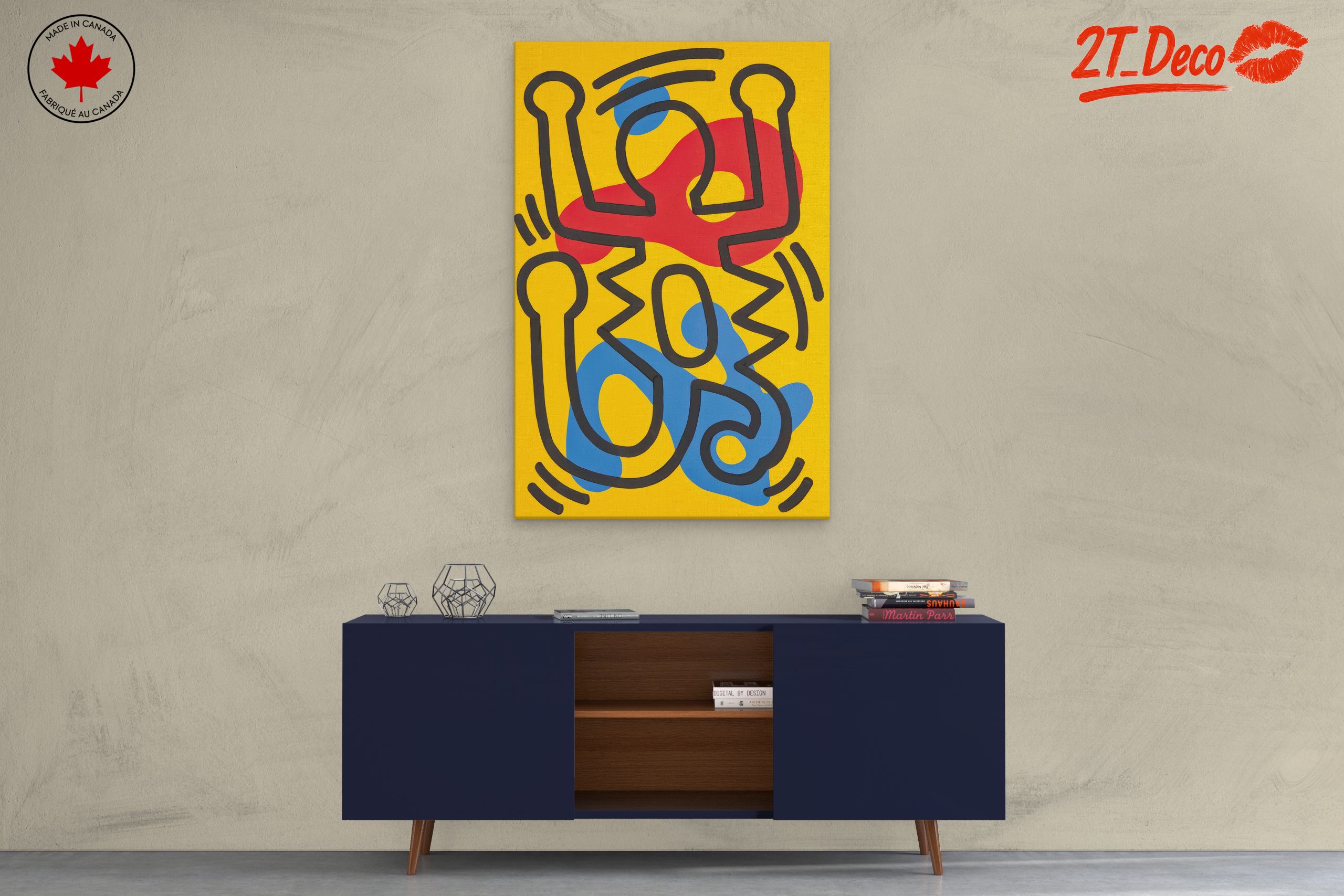 Vibrant Contemporary Pop Art Design - Image 3
