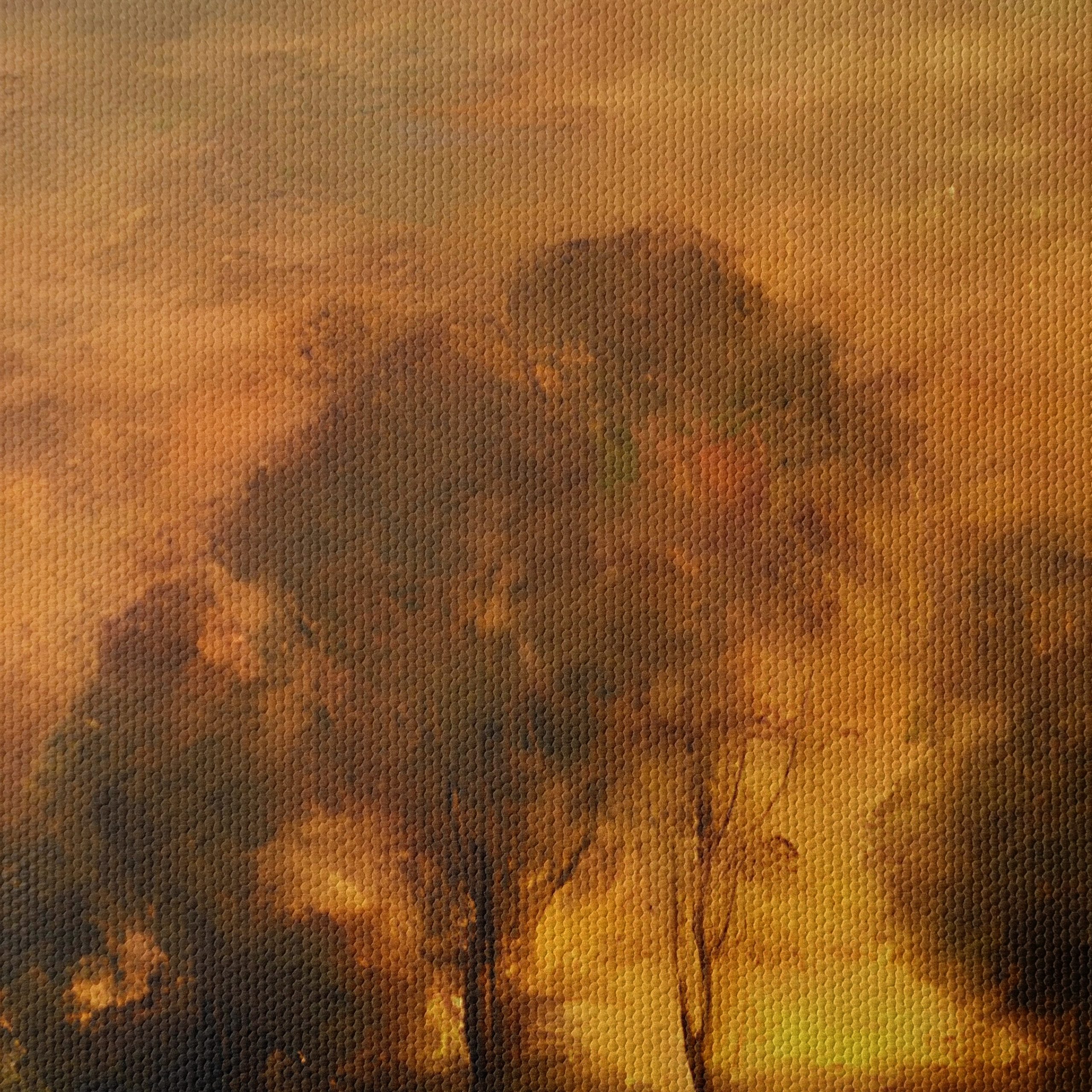 Abstract Landscape with Trees at Dusk - Image 4