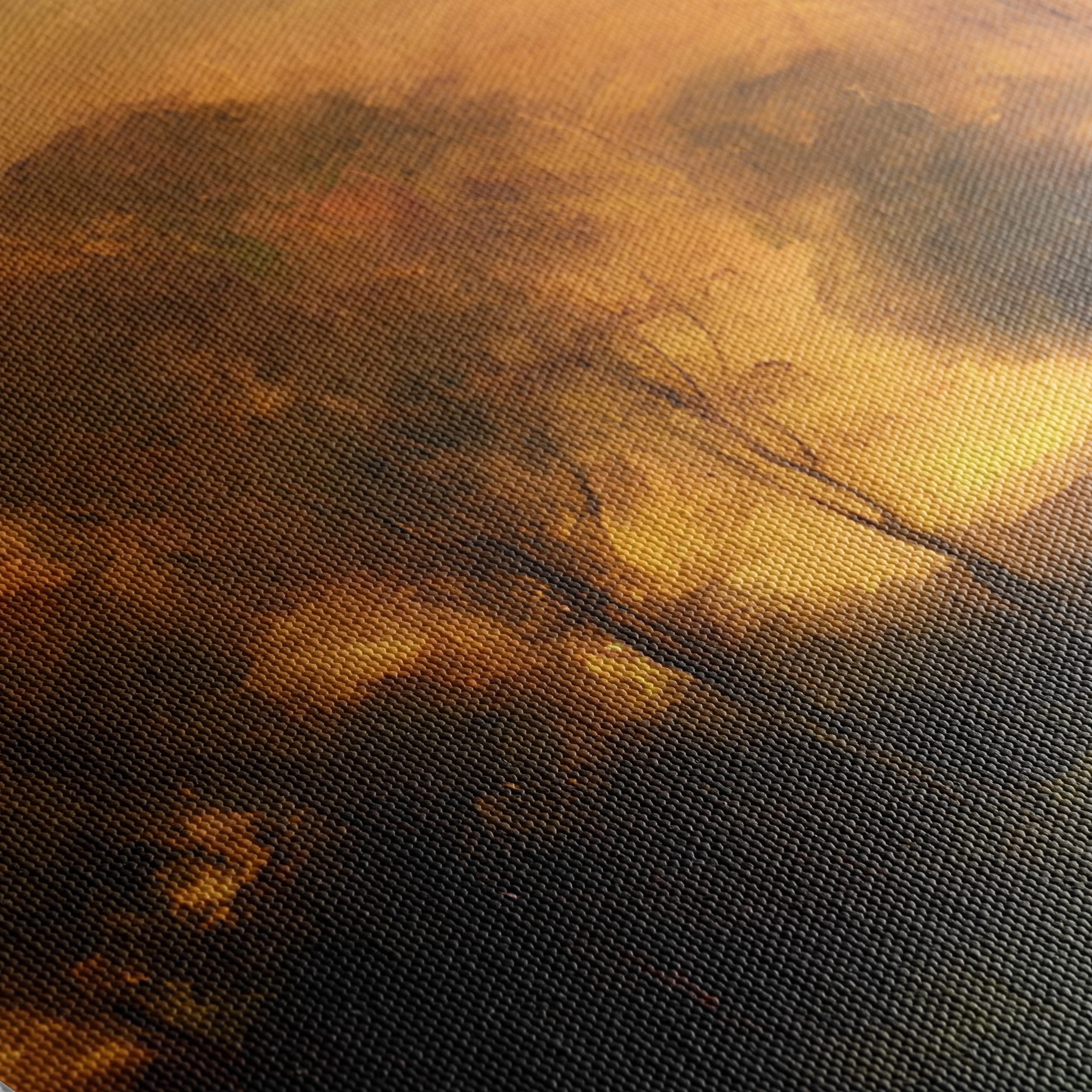 Abstract Landscape with Trees at Dusk - Image 5