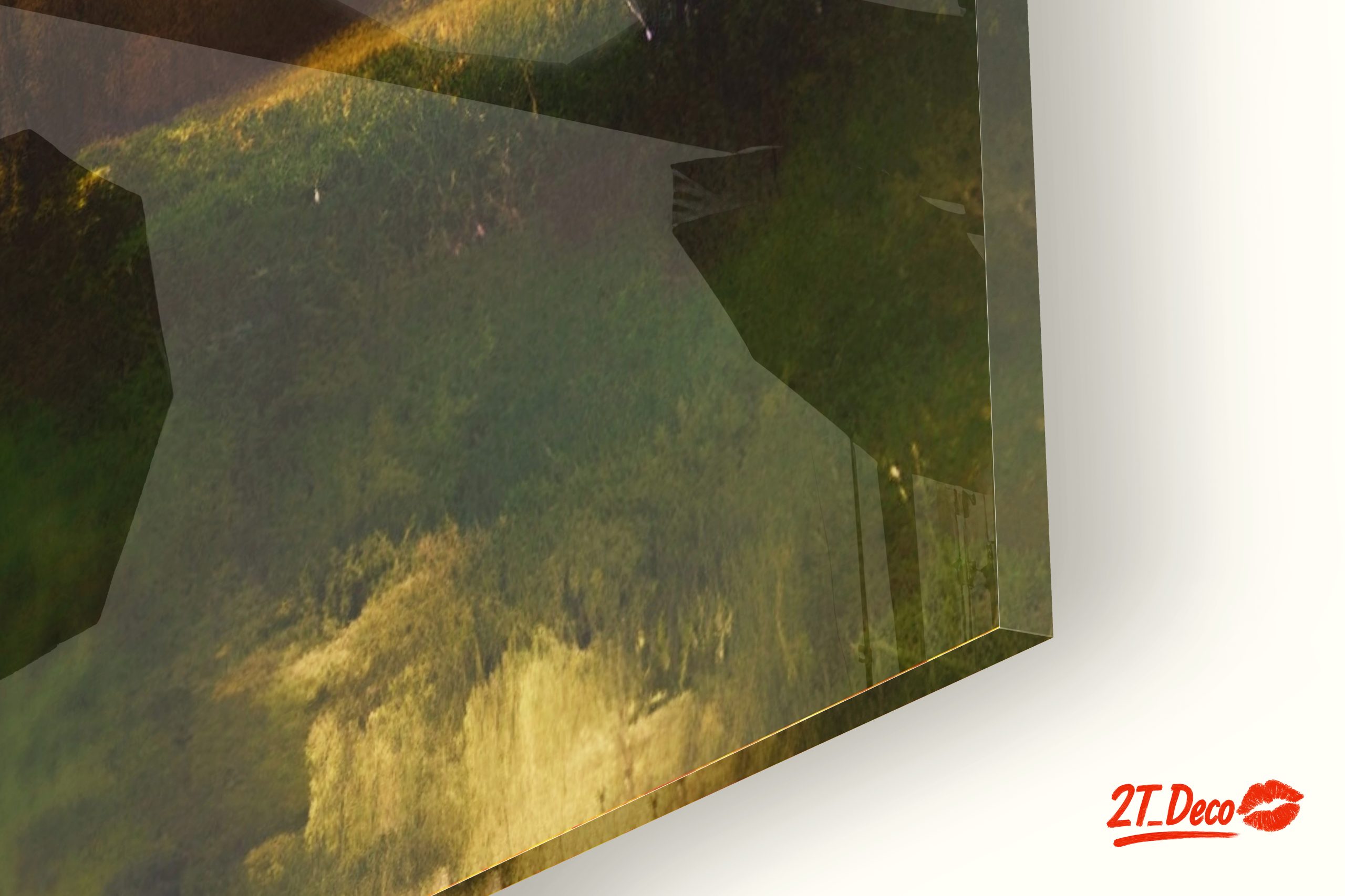 Abstract Landscape with Trees at Dusk - Image 9
