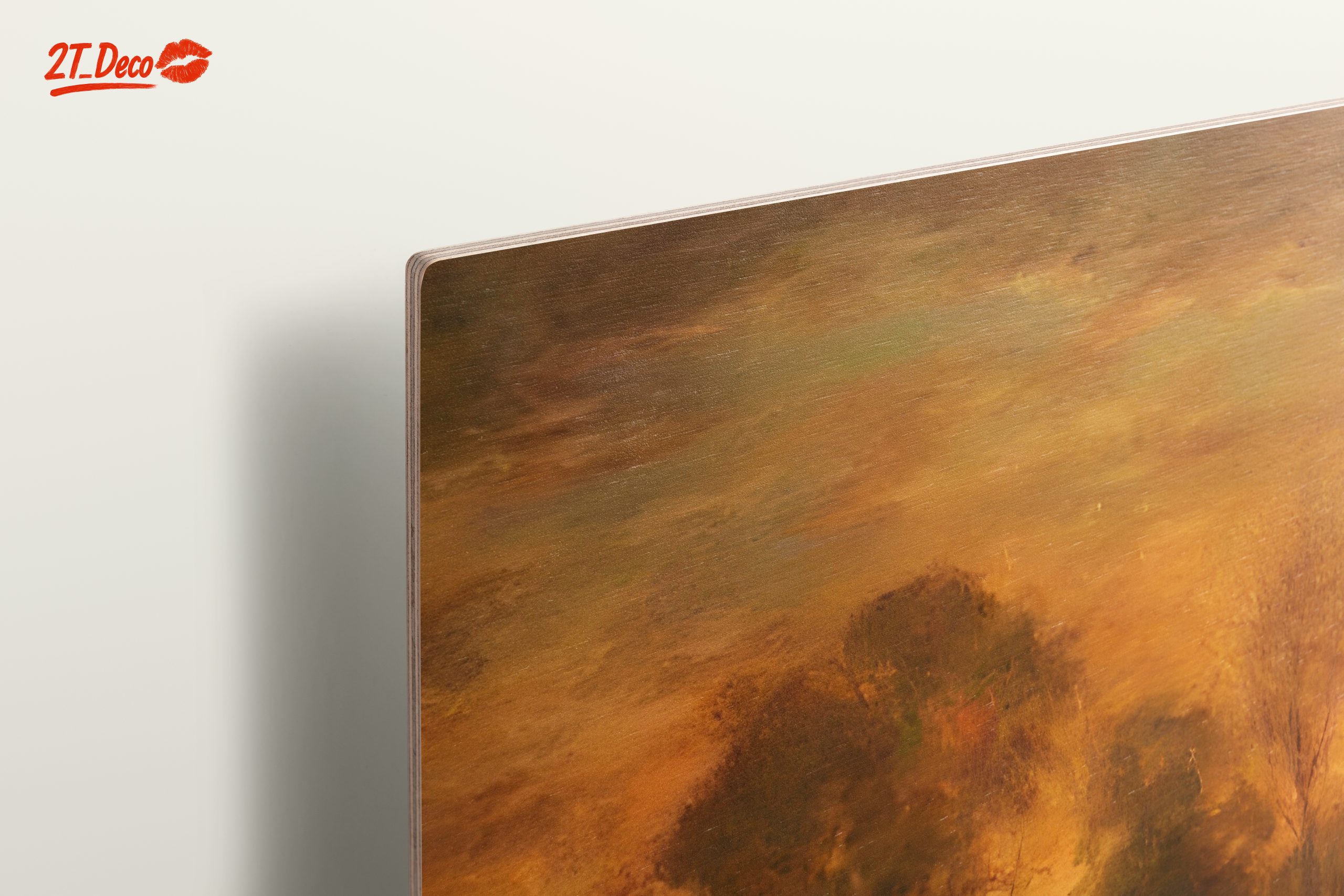 Abstract Landscape with Trees at Dusk - Image 15