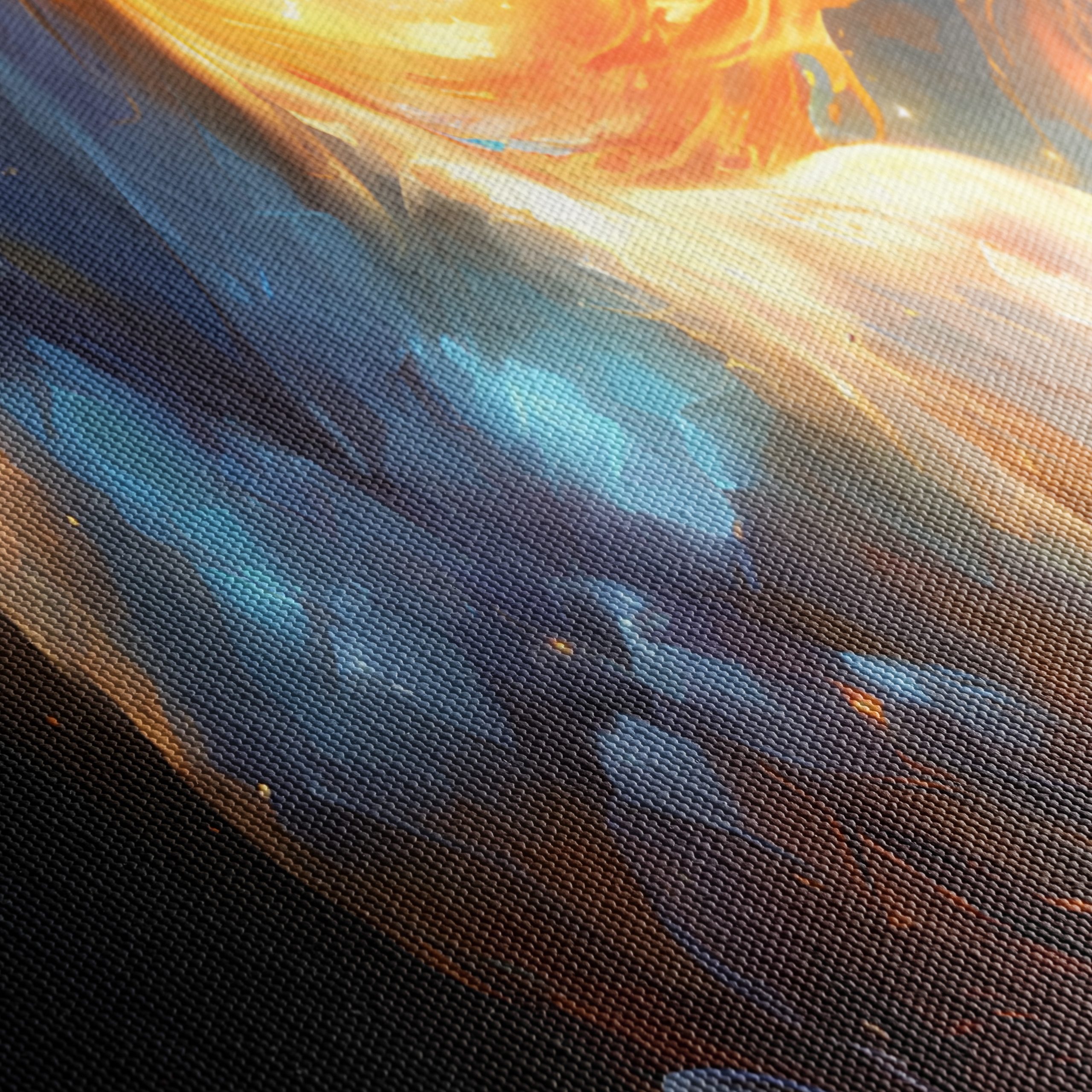 Majestic Fiery Horse Art - Image 5