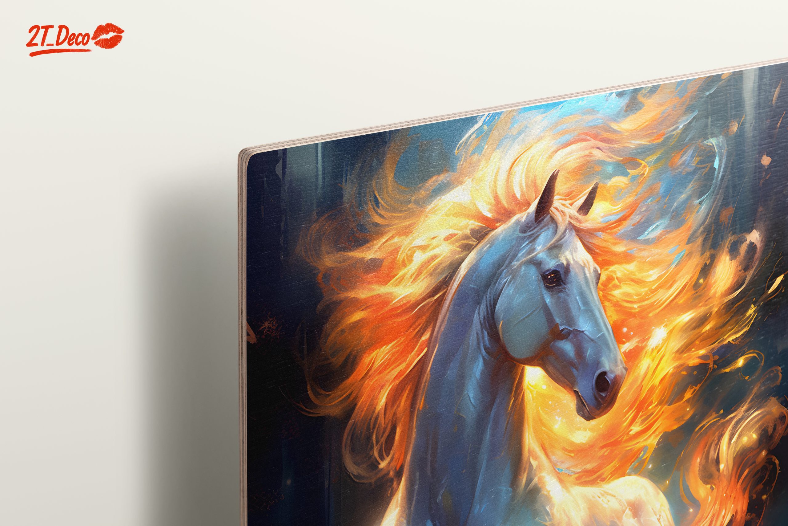Majestic Fiery Horse Art - Image 15