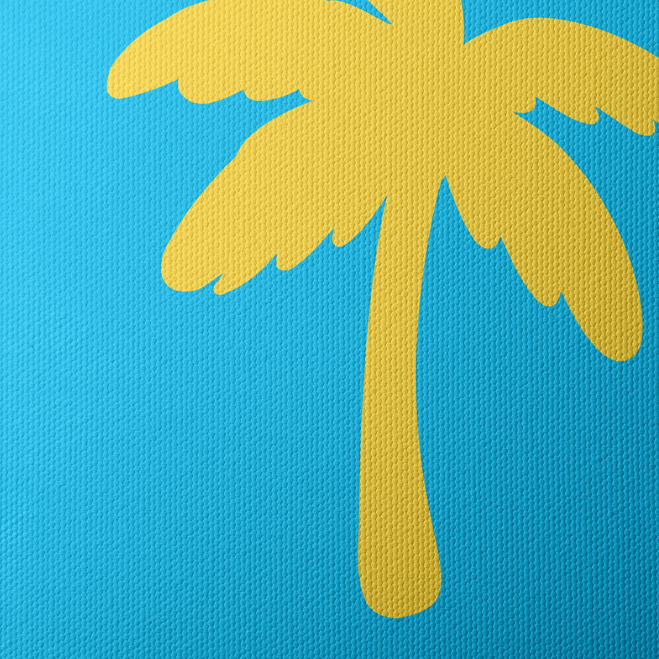 Vibrant Miami Palm Tree Art - Image 4