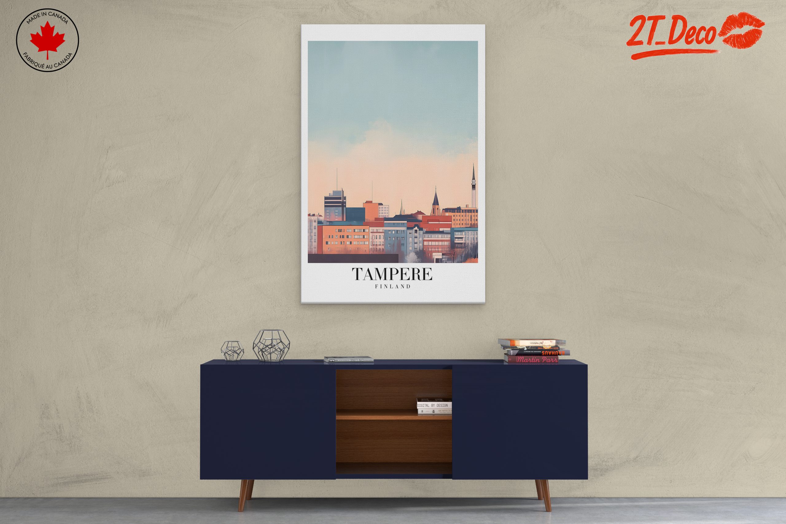 Tampere Cityscape Artwork - Image 3