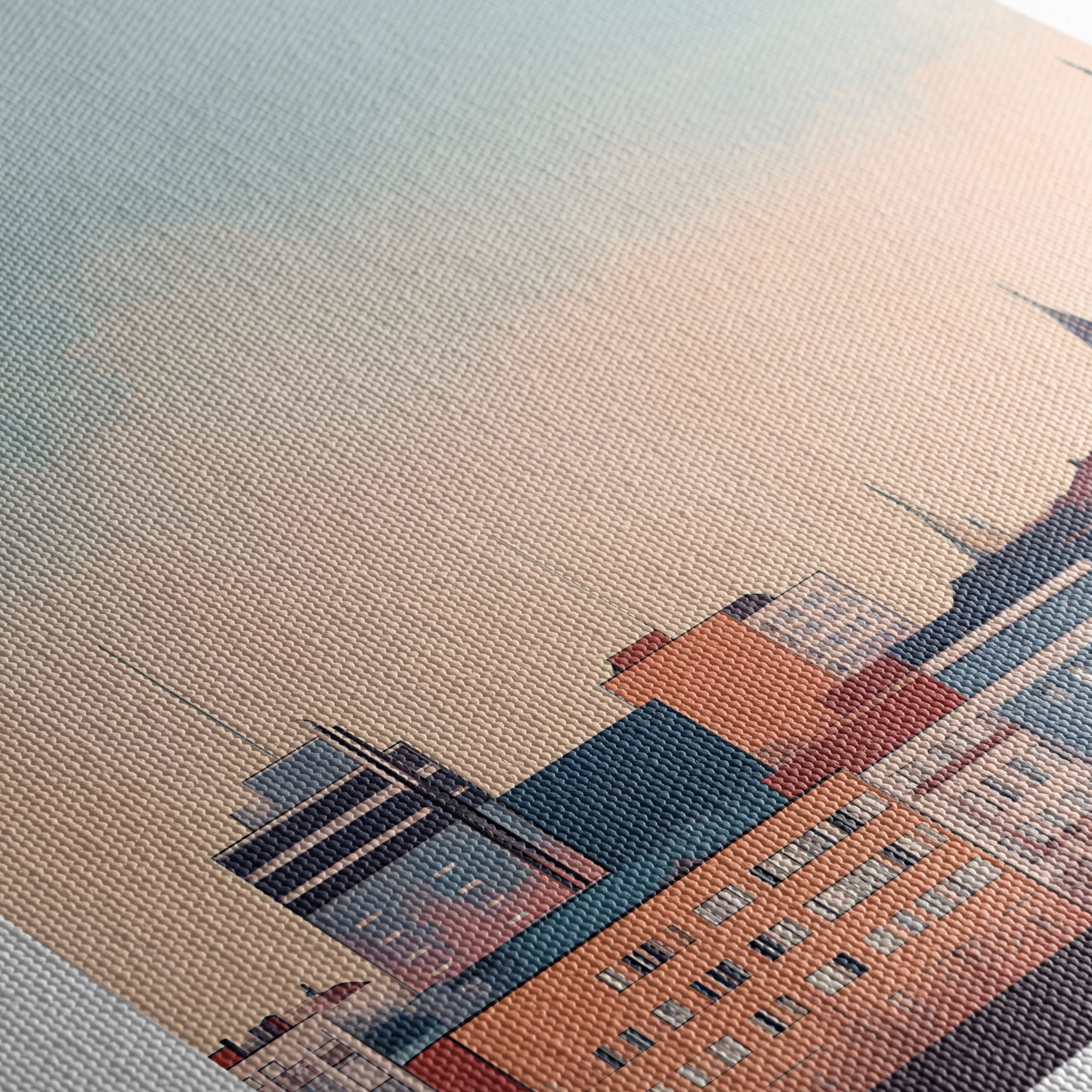 Tampere Cityscape Artwork - Image 5