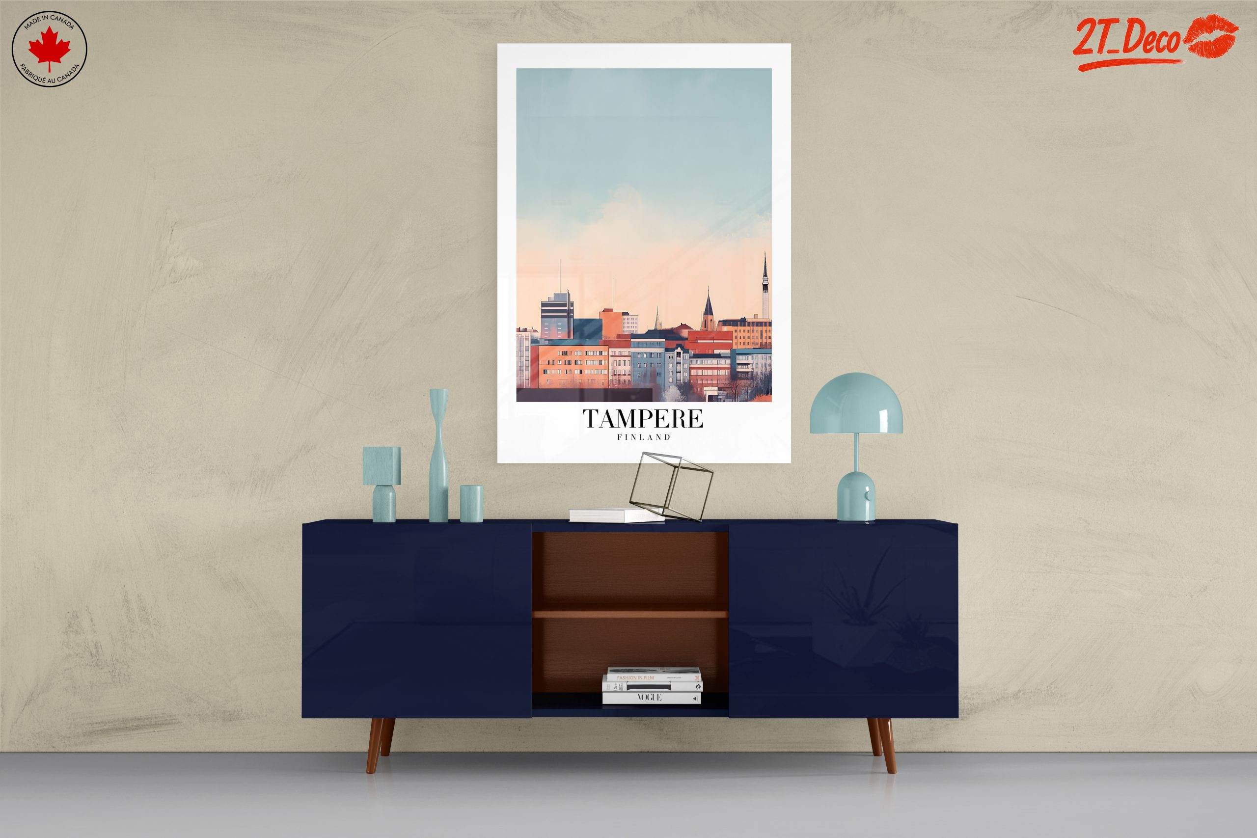 Tampere Cityscape Artwork - Image 8