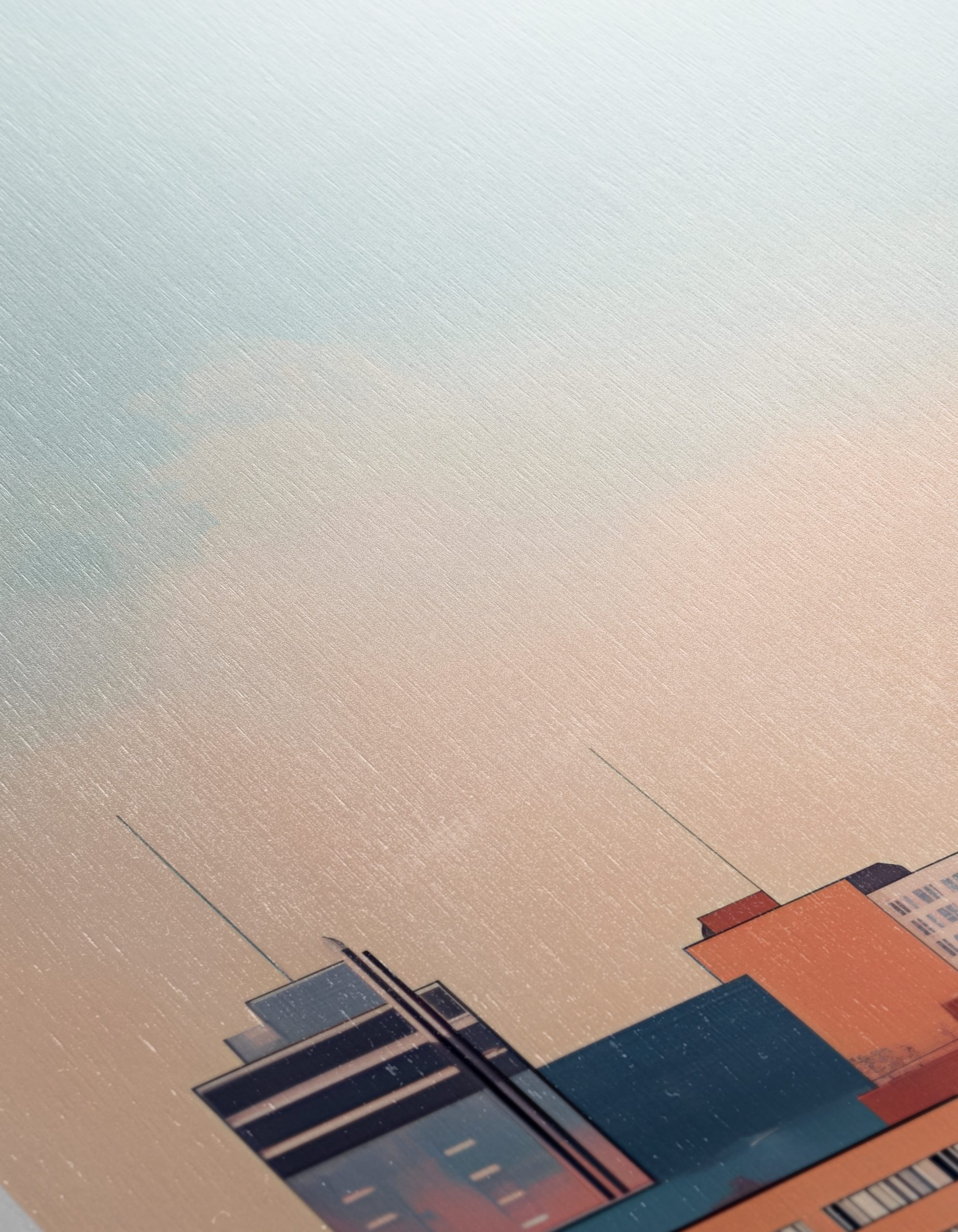 Tampere Cityscape Artwork - Image 12