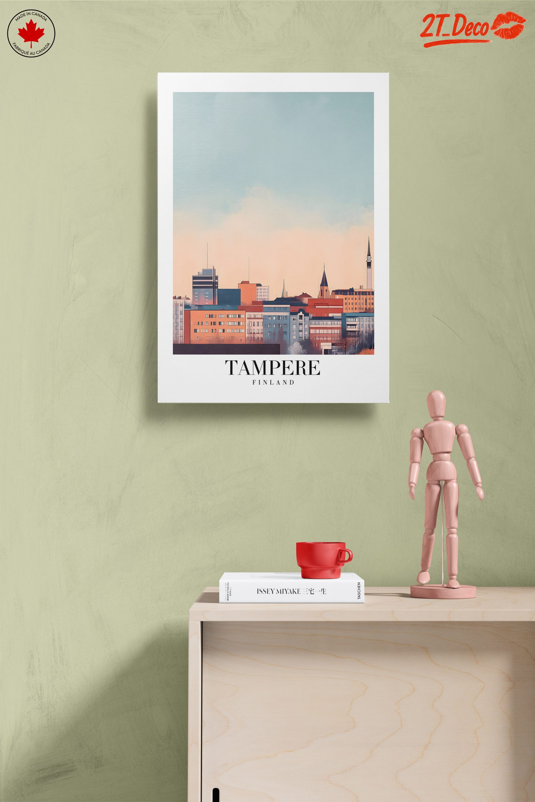 Tampere Cityscape Artwork - Image 14