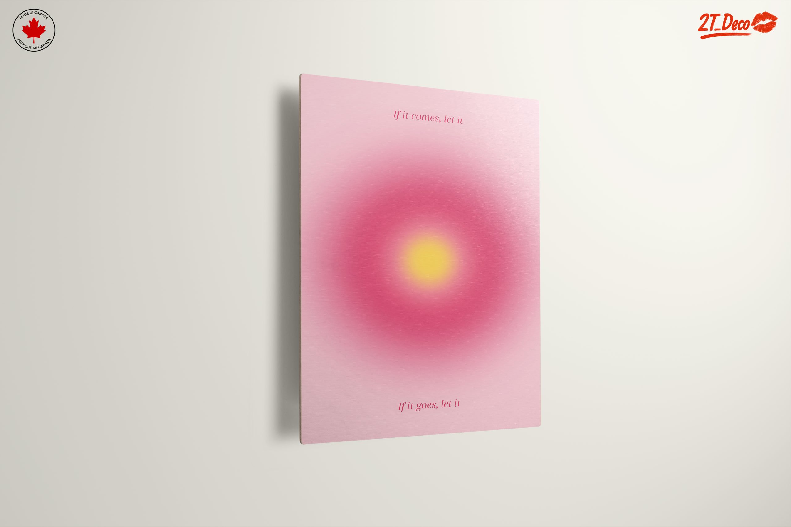 Inspirational Quote on Soft Pink Background - Image 13