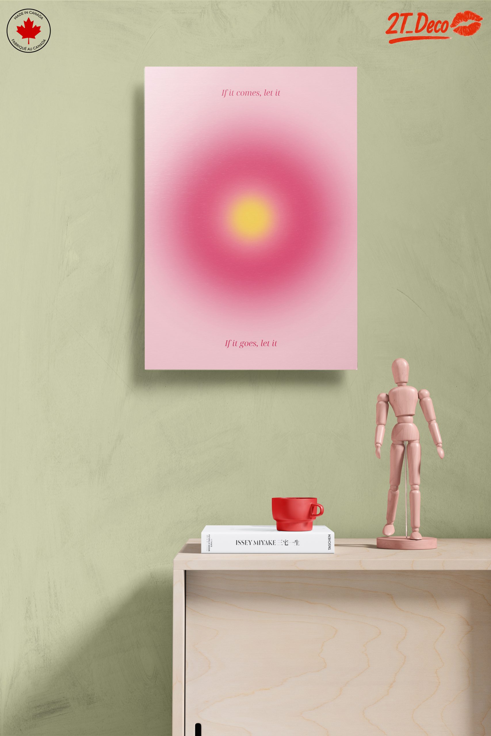 Inspirational Quote on Soft Pink Background - Image 14