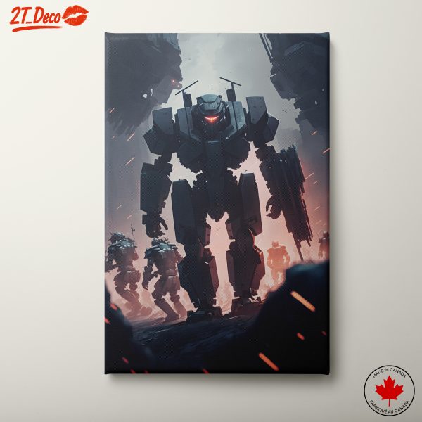 Futuristic Robot Character Artwork 2