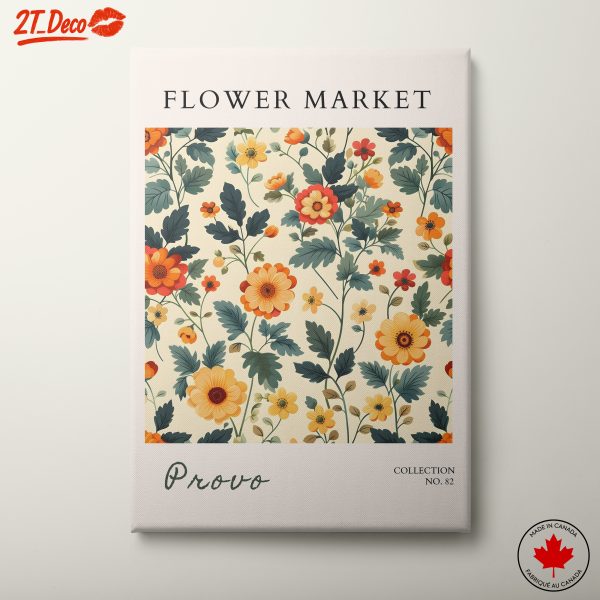 Colorful Floral Arrangement Artwork