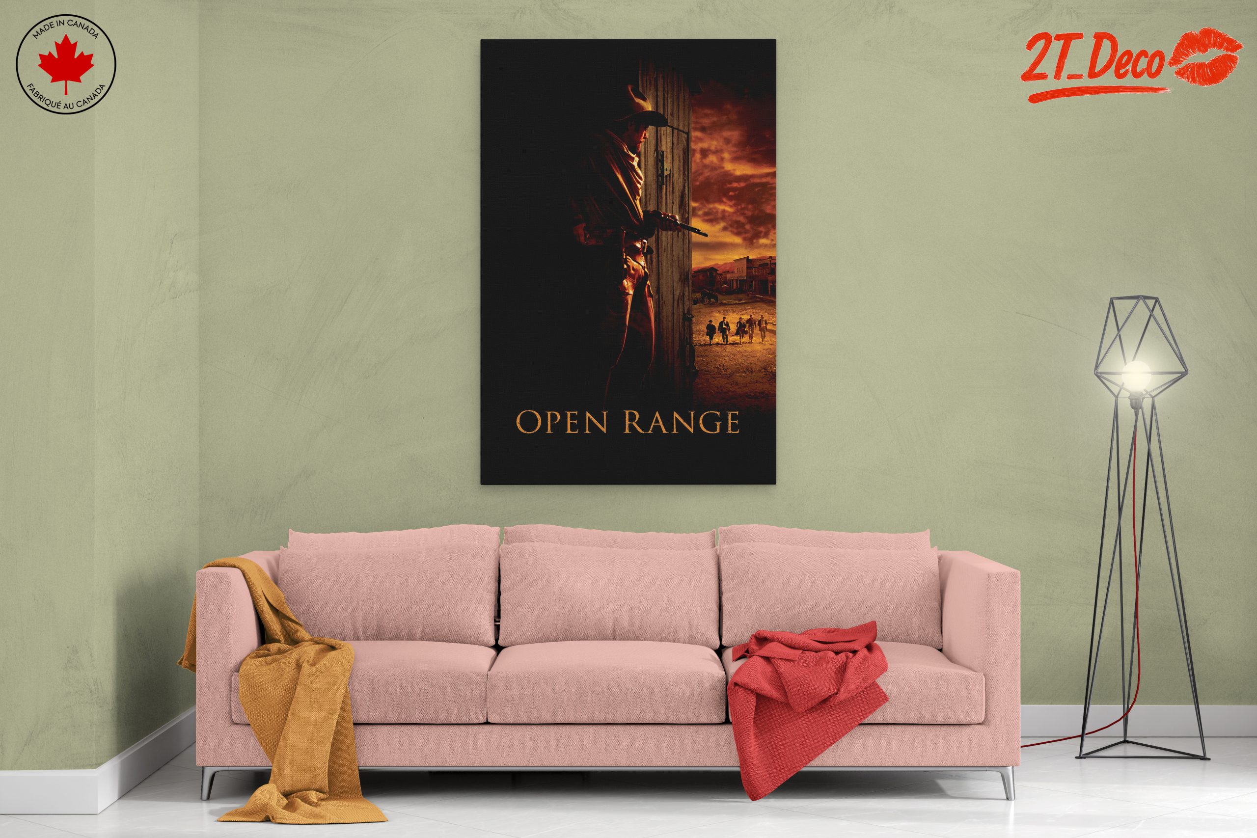 Open Range Western Movie Art - Image 2