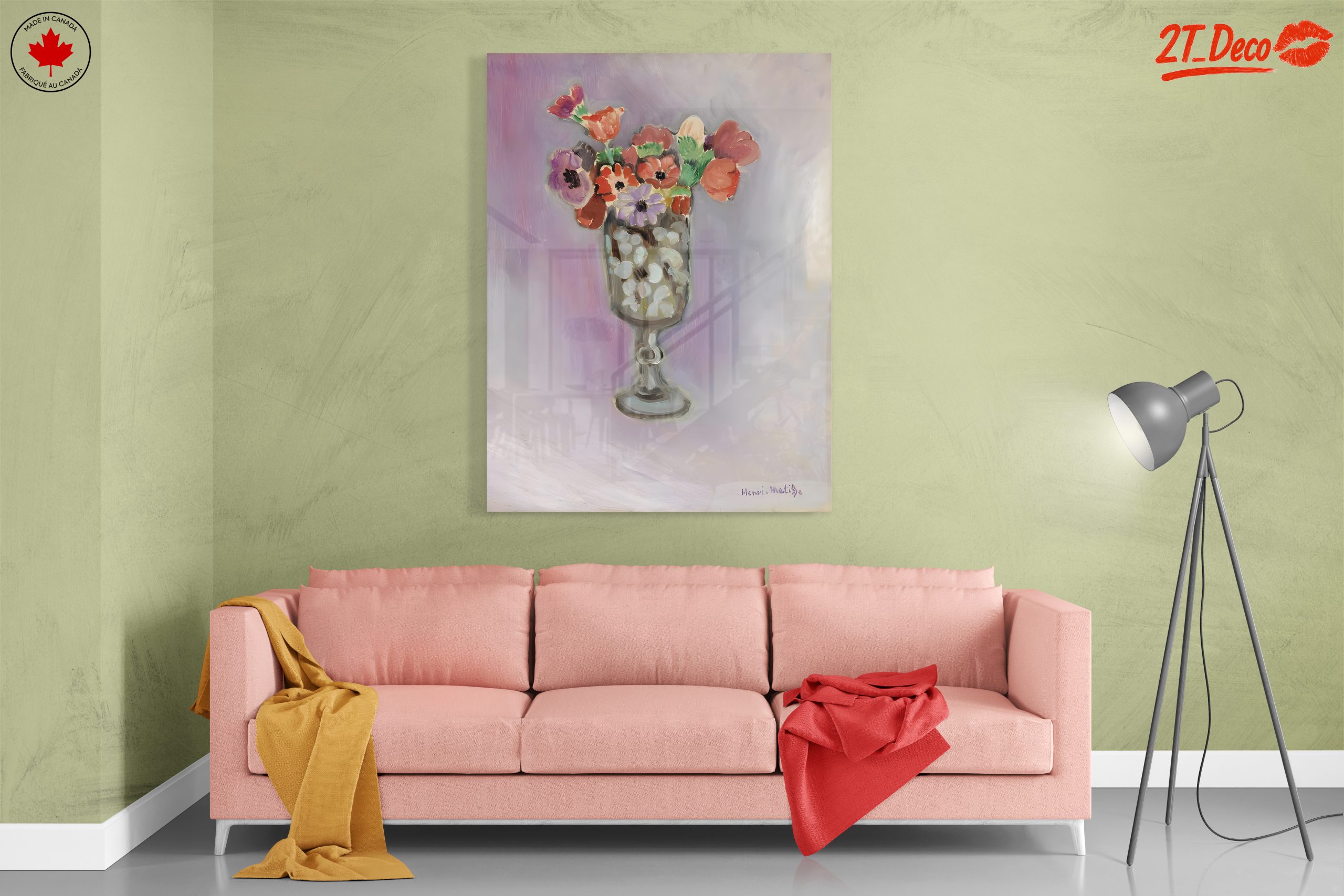 Vibrant Botanical Art with Colorful Flowers 2 - Image 7