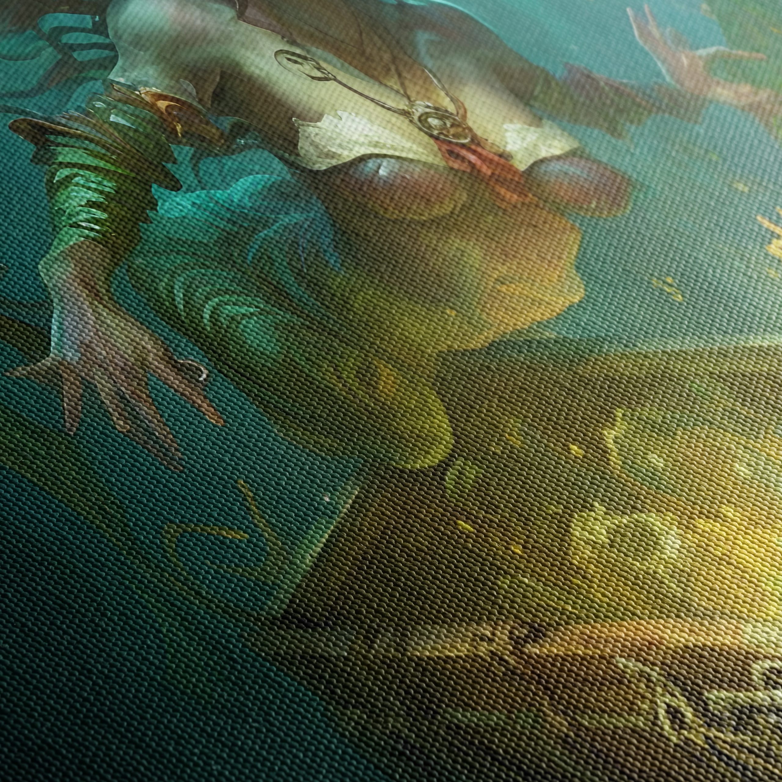 Enchanting Mermaid Discovering Treasure - Image 5