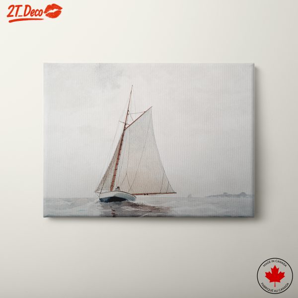 Sailing Boat in Serene Waters