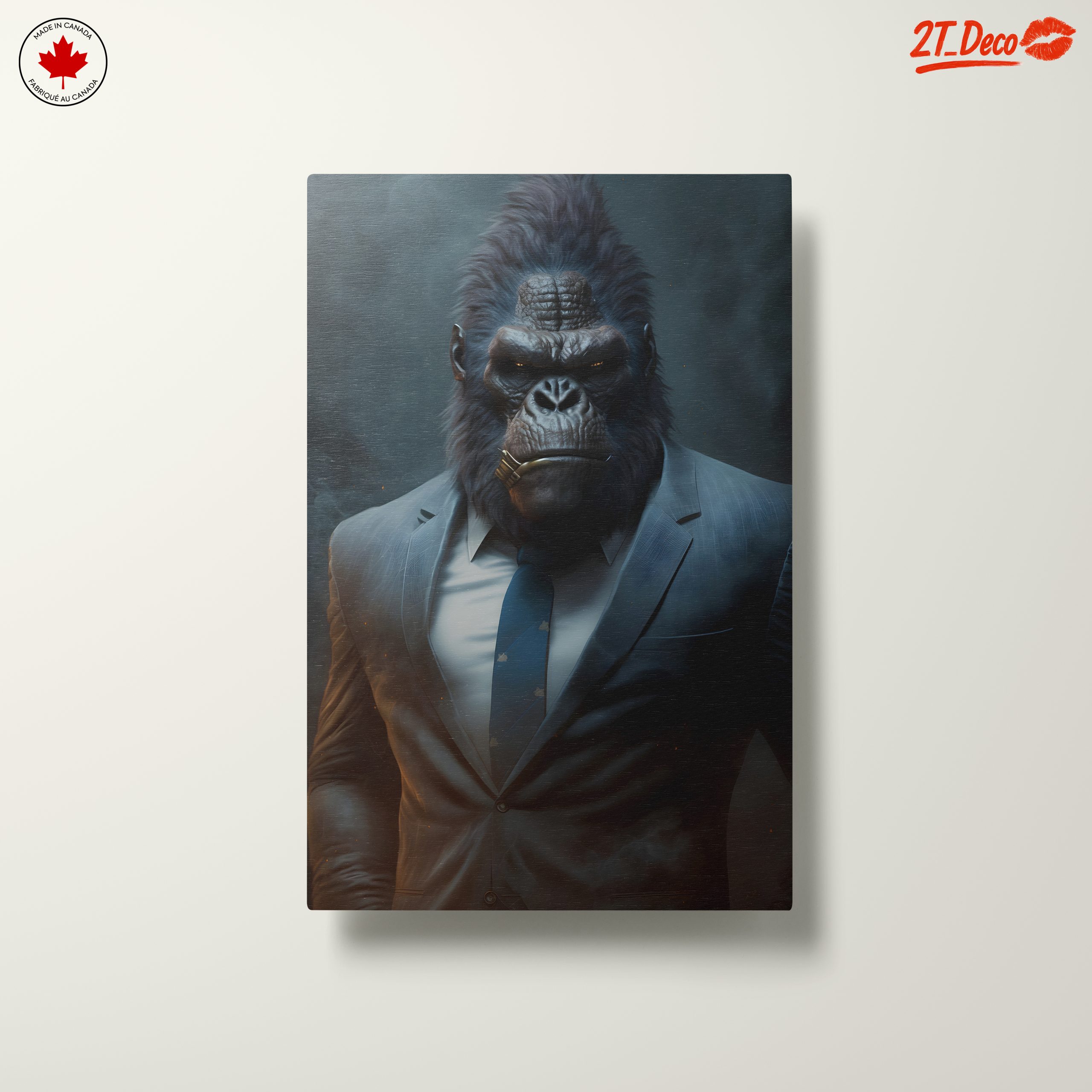 Stylized Gorilla Character in Suit Artwork - Image 10