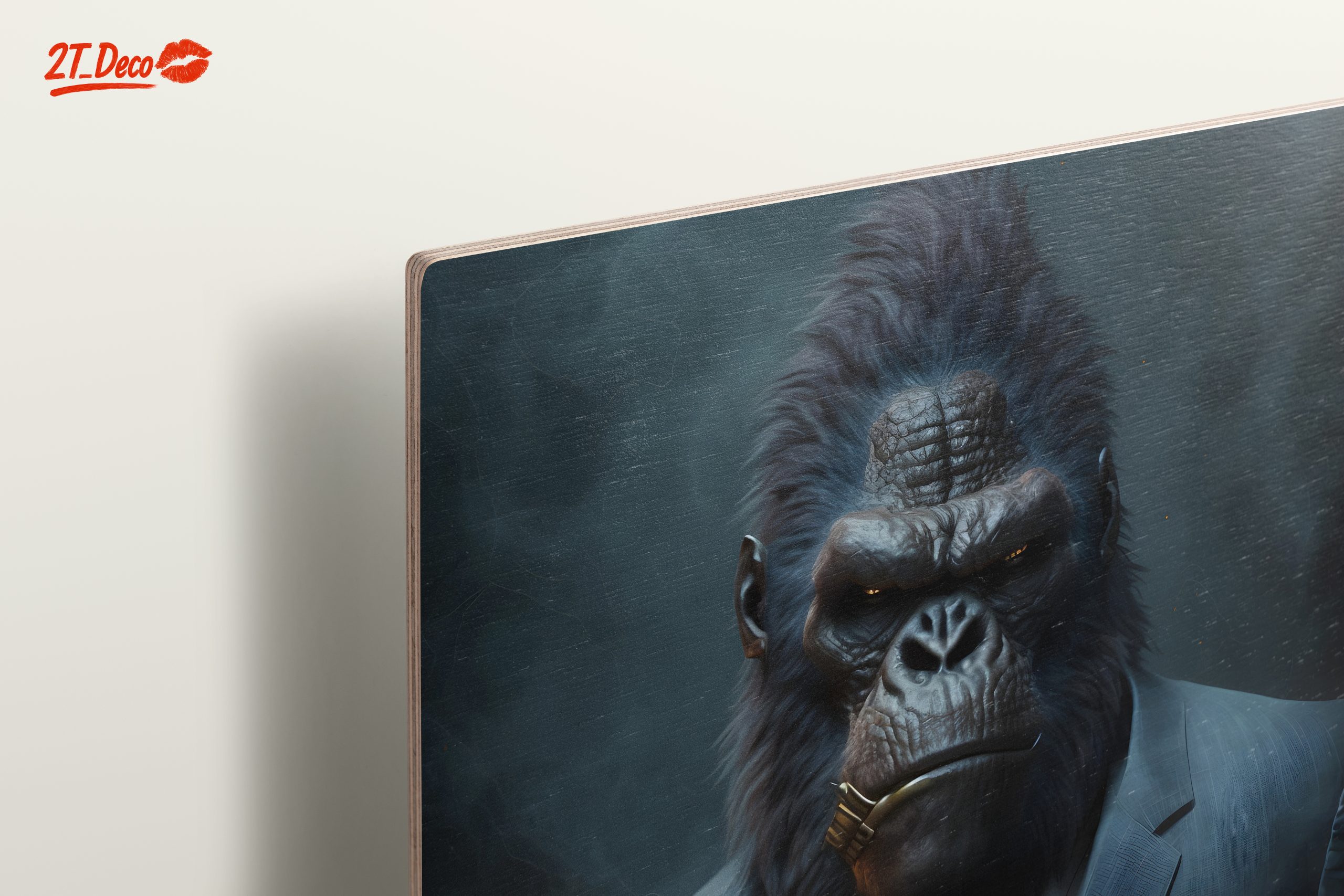 Stylized Gorilla Character in Suit Artwork - Image 15