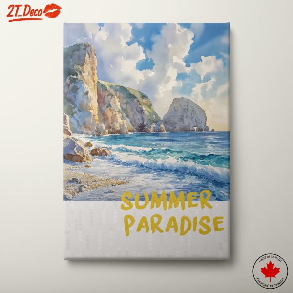 Summer Paradise Coastal Landscape