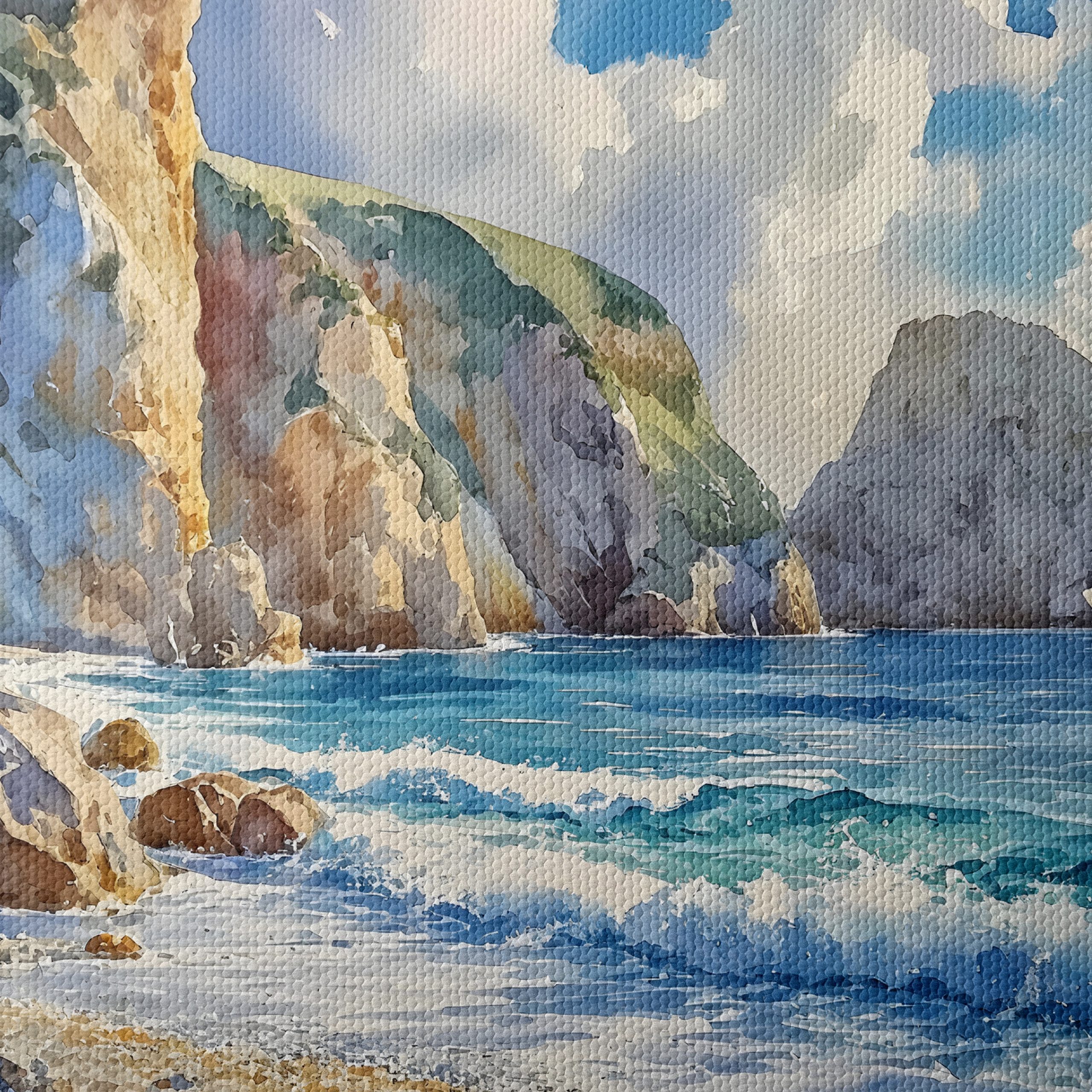 Summer Paradise Coastal Landscape - Image 4