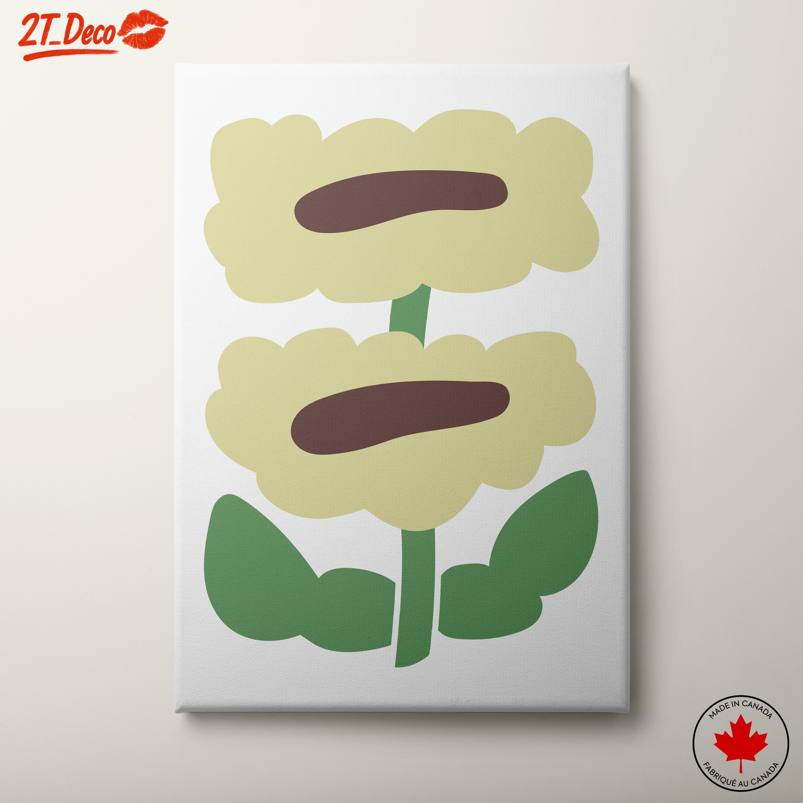 Stylized Floral Illustration Art