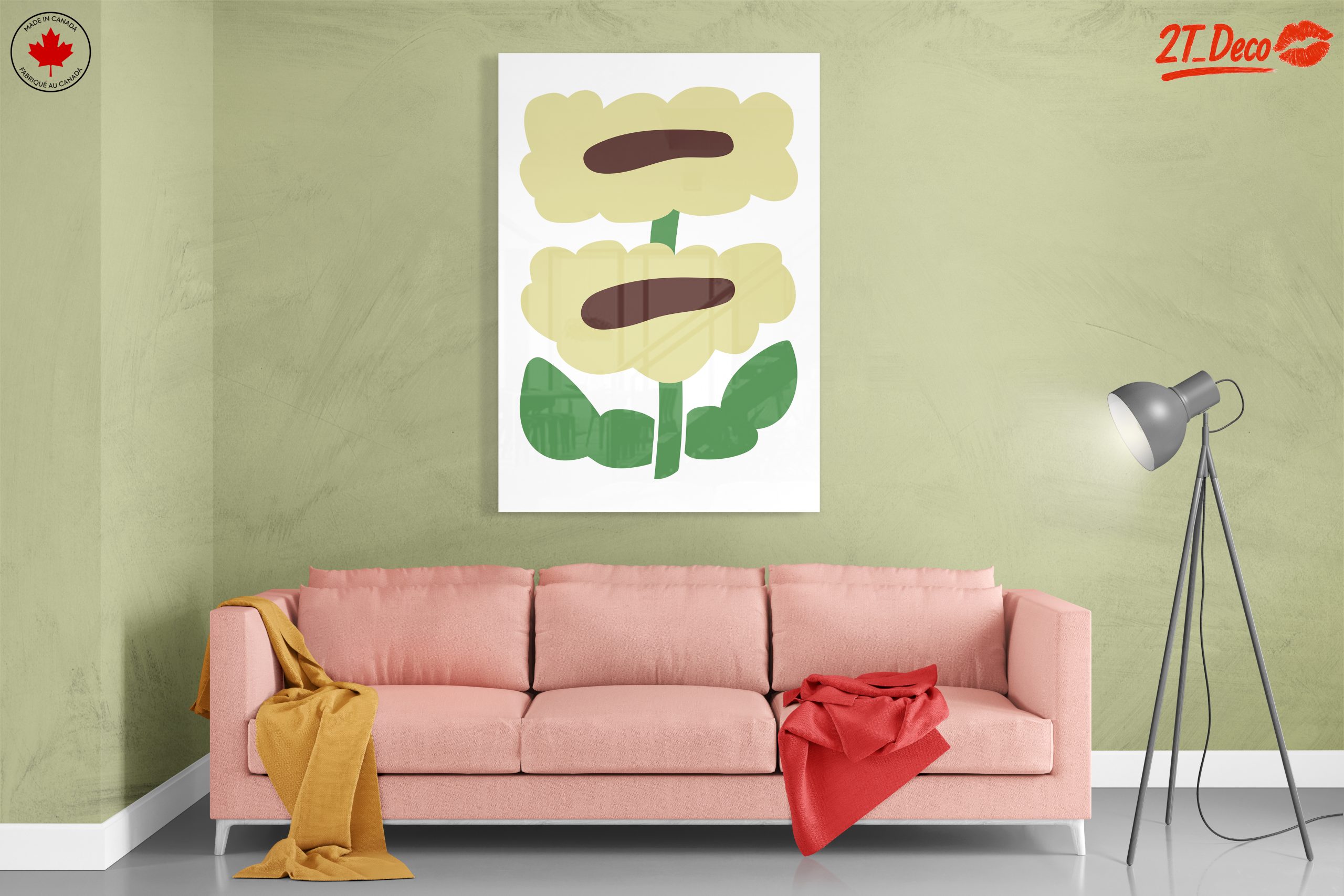 Stylized Floral Illustration Art - Image 7