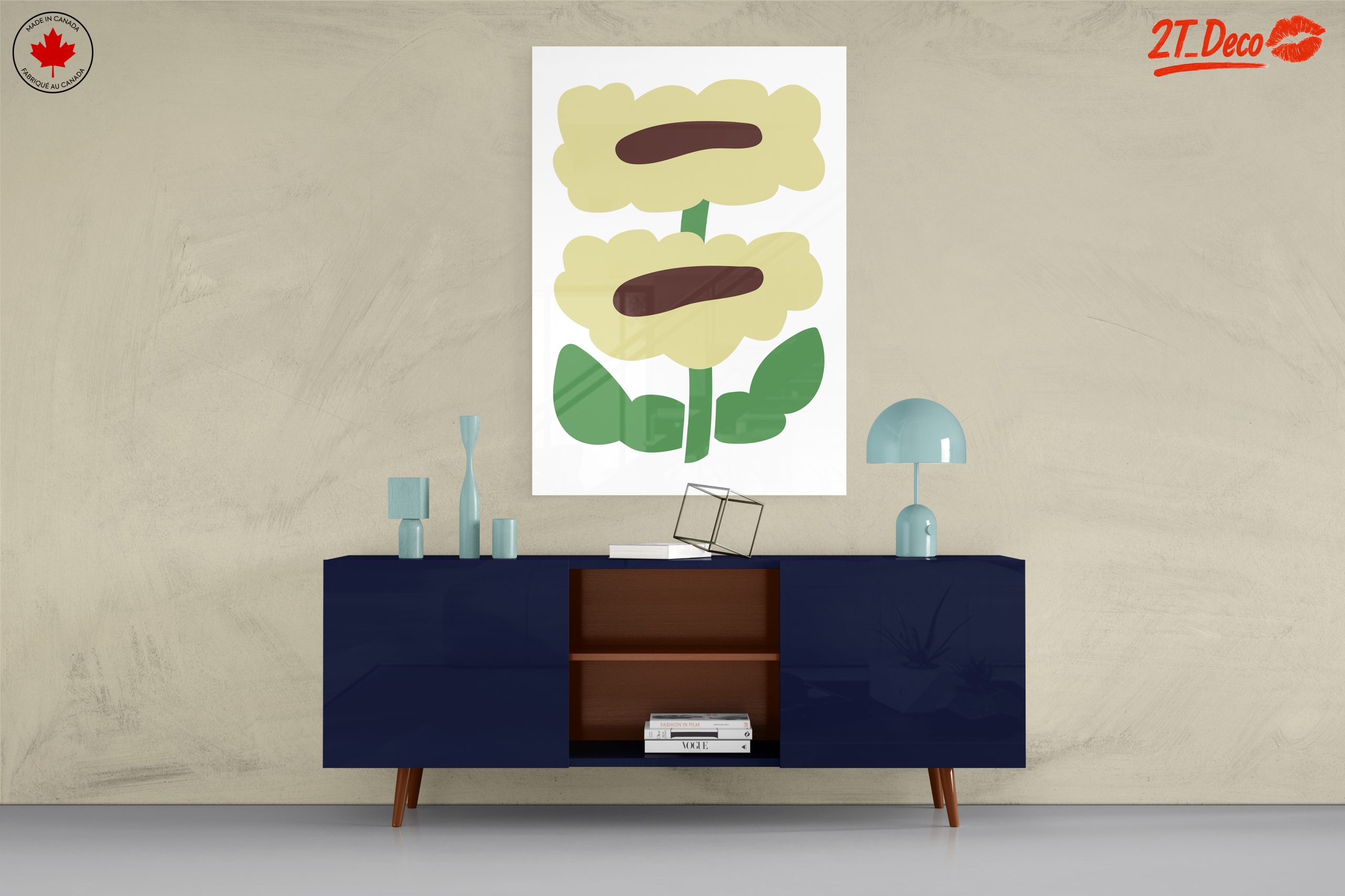 Stylized Floral Illustration Art - Image 8